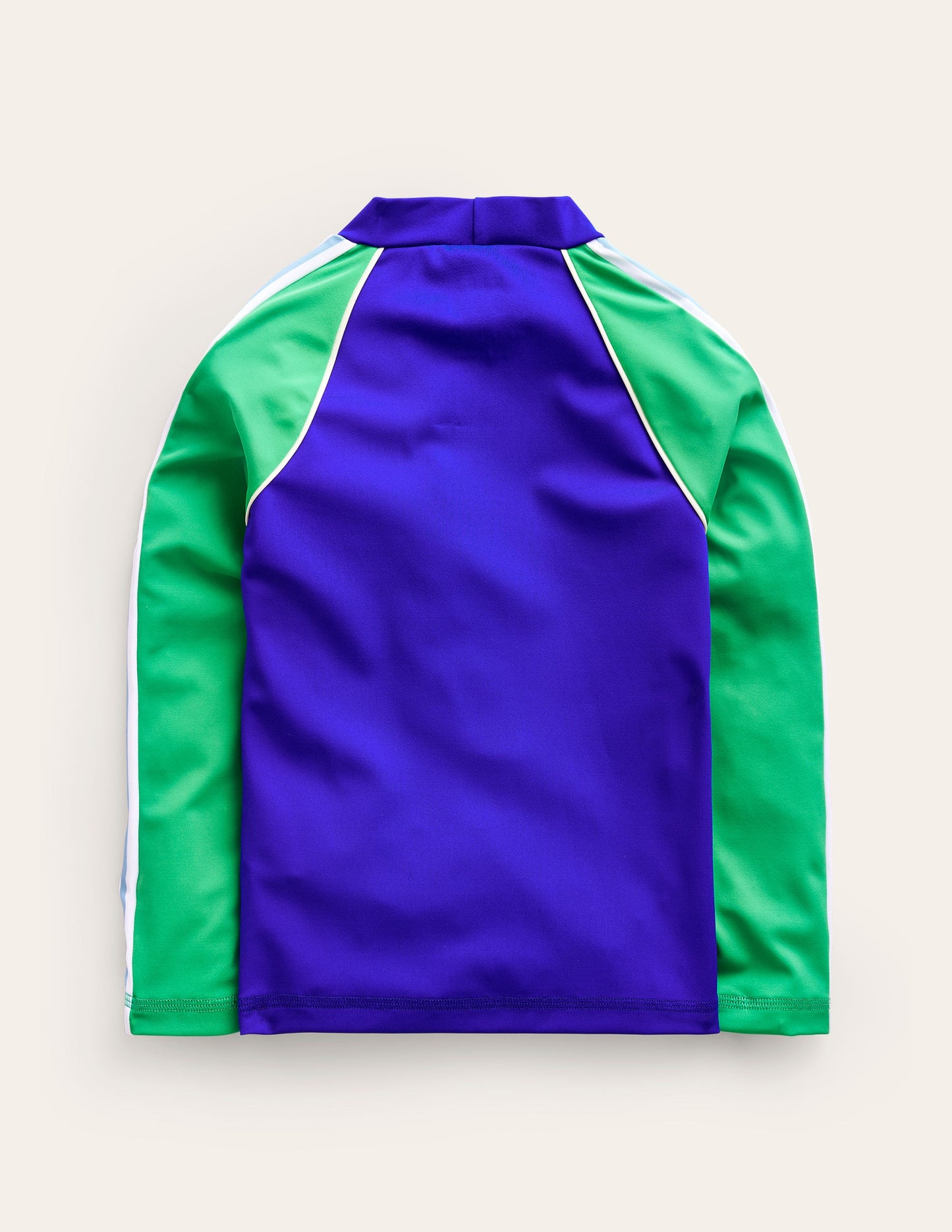 Badeshirt-Blaureiher/Erbsengrün