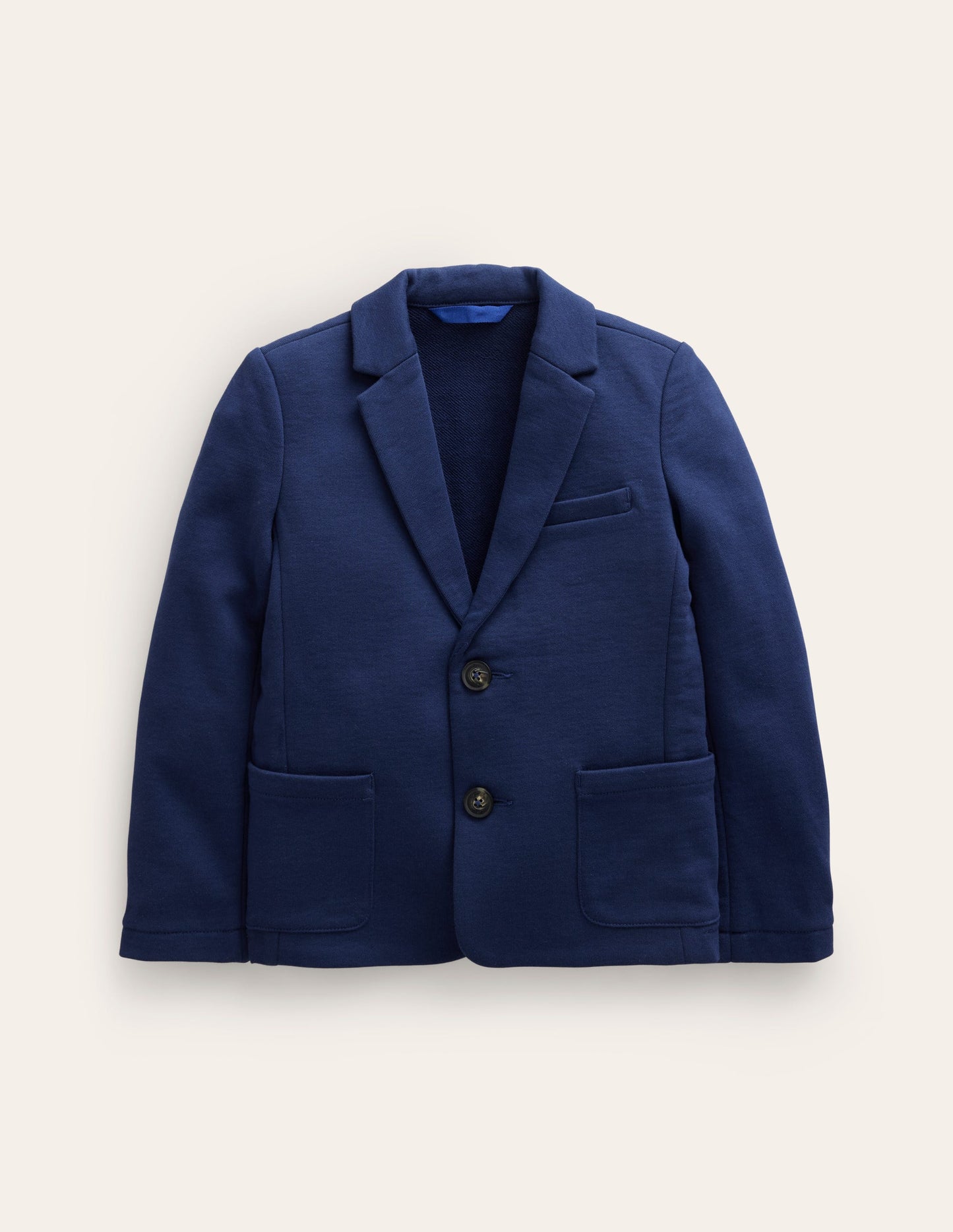 Jersey-Blazer-Schuluniform-Marineblau