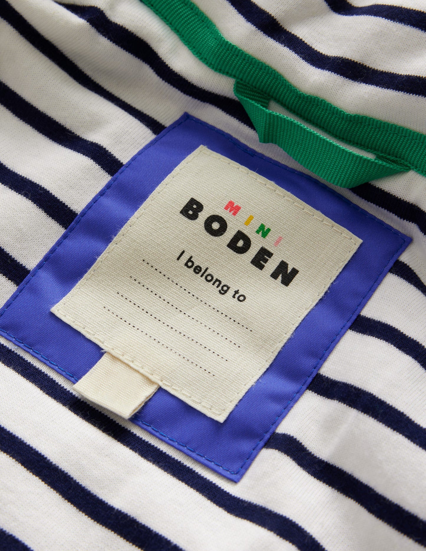 Anorak mit Jersey-Futter-Blaureiher Mega-Wetter