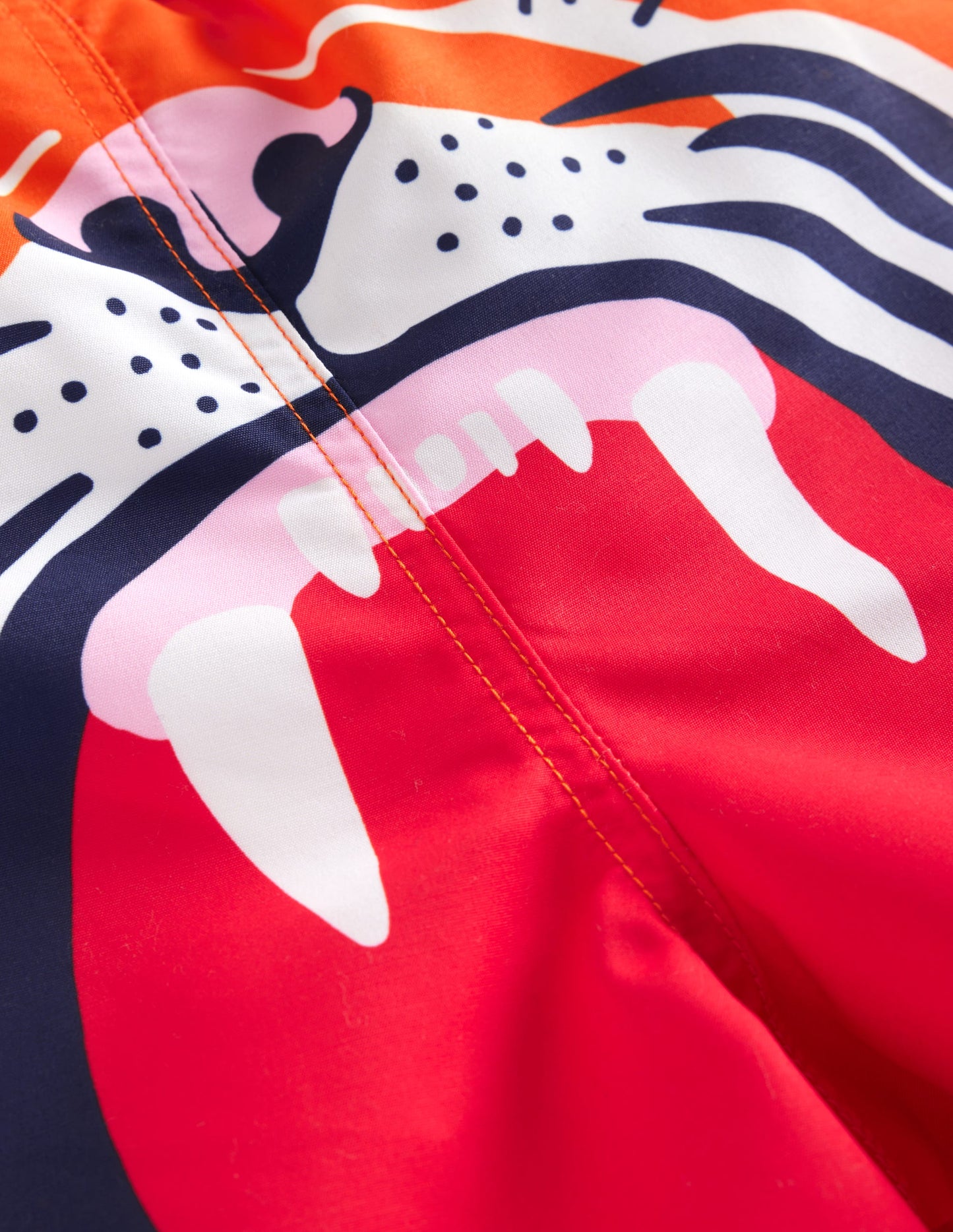 Swim Shorts-Mandarin Tiger