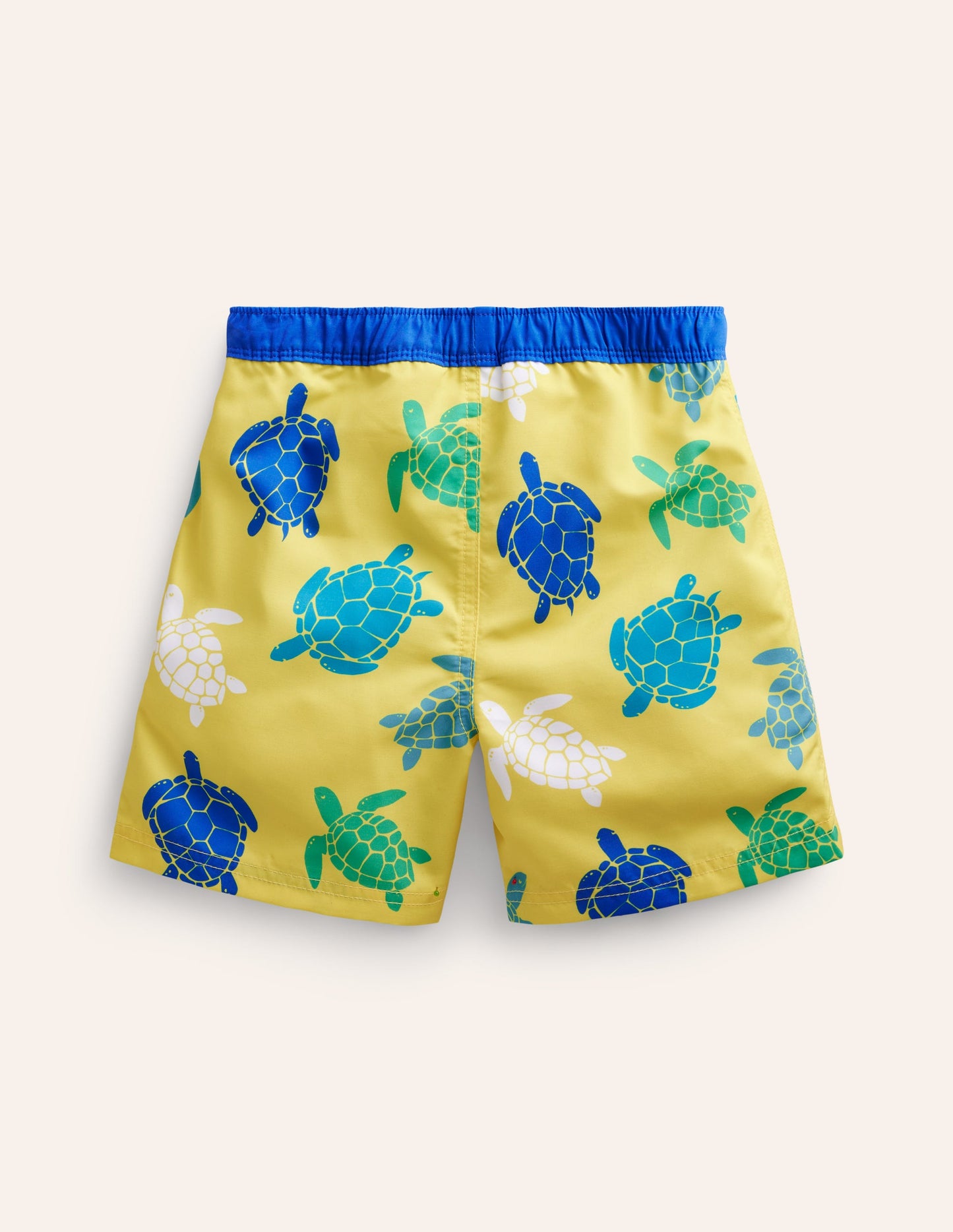 Badeshorts-Gelb Schildkröten