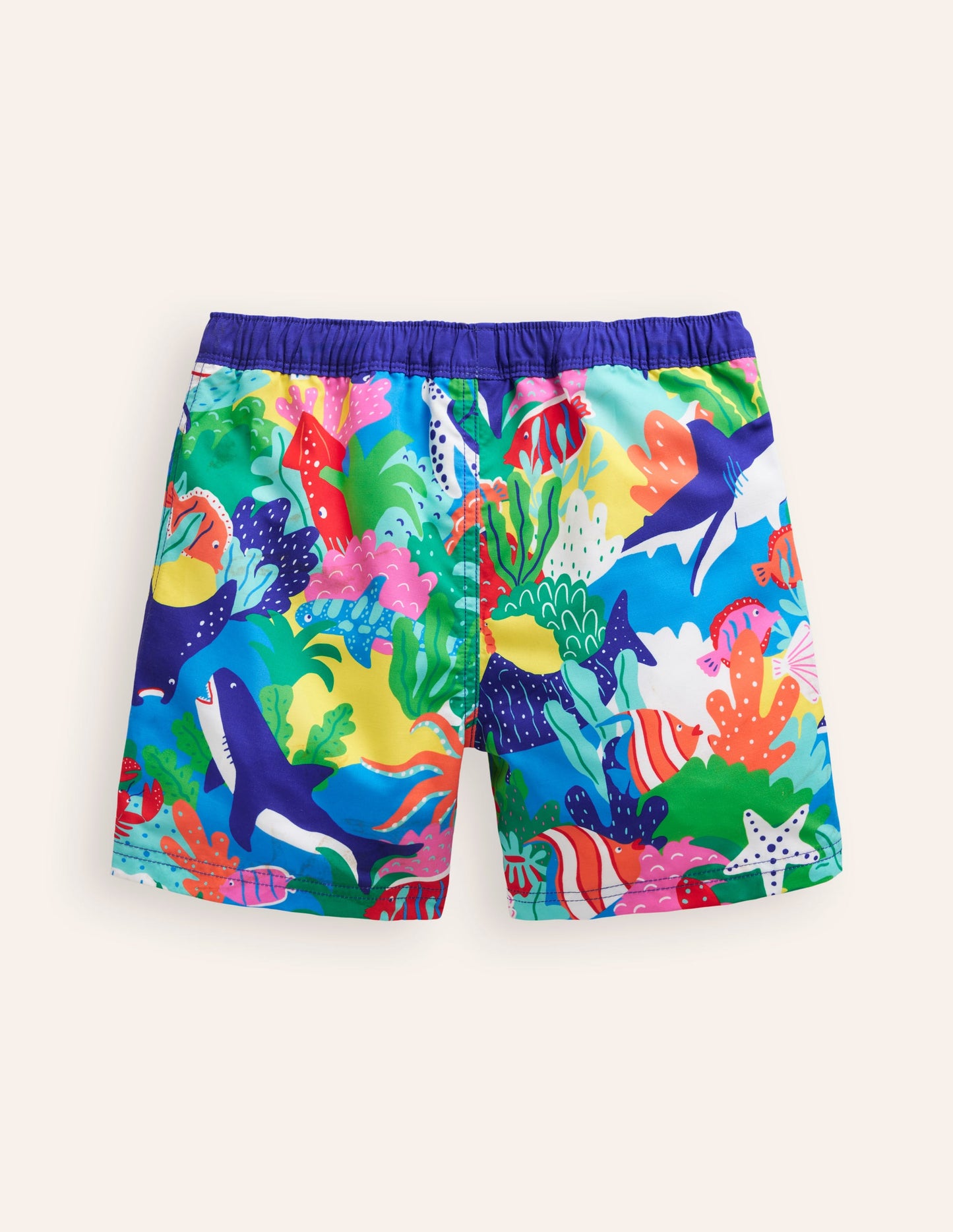 Badeshorts-Bunt Regenbogen Riff