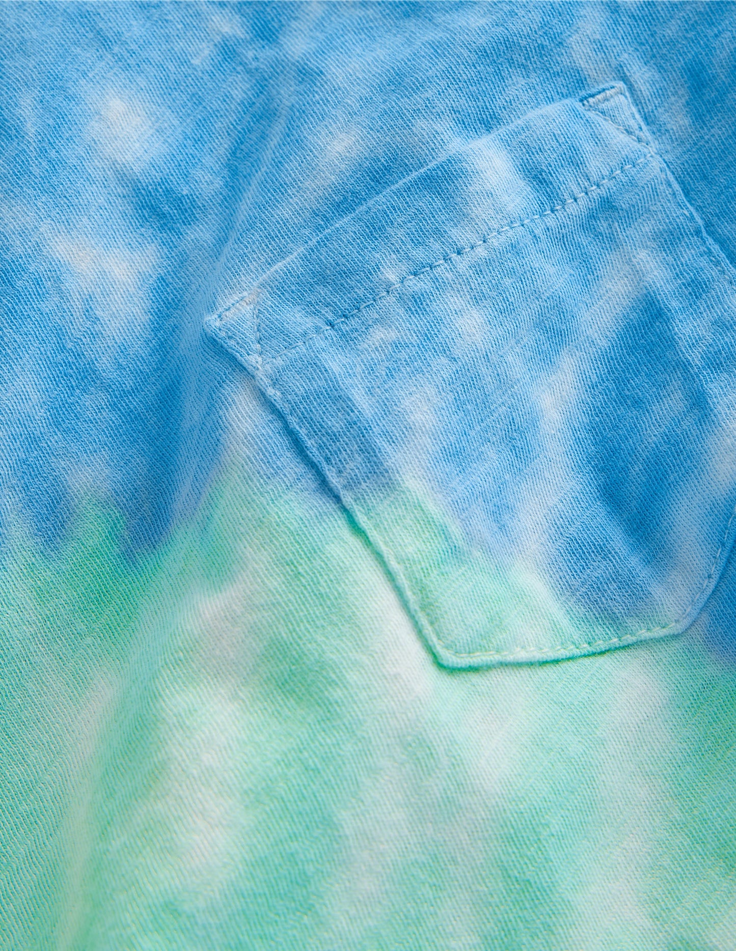 Tie Dye T-shirt-Blue Tie Dye