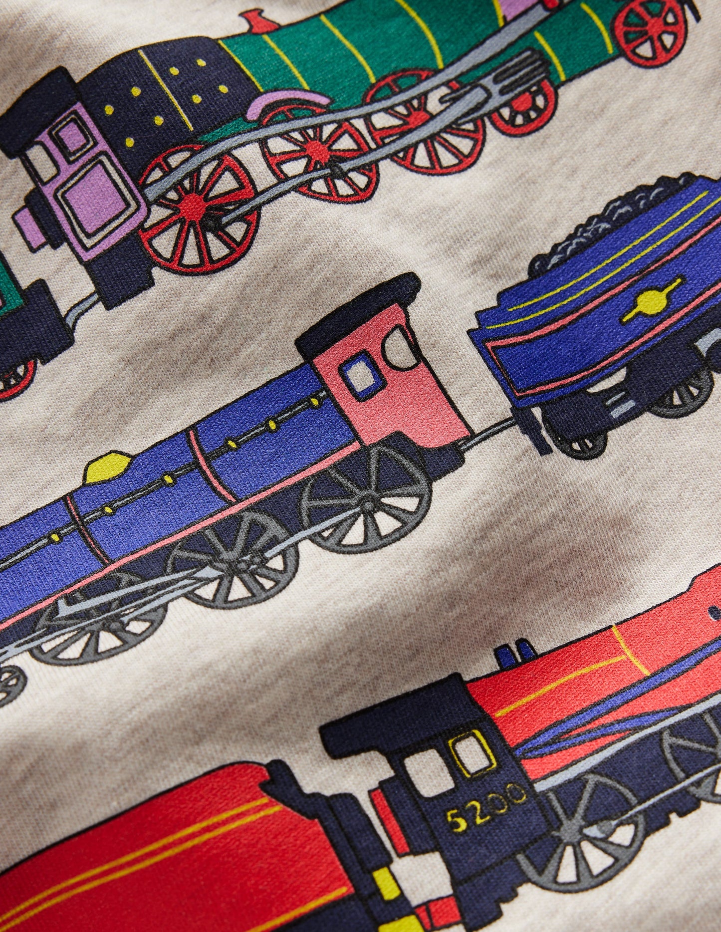 T-Shirt mit Logodruck und Raglanärmeln-Juwelengrün Züge