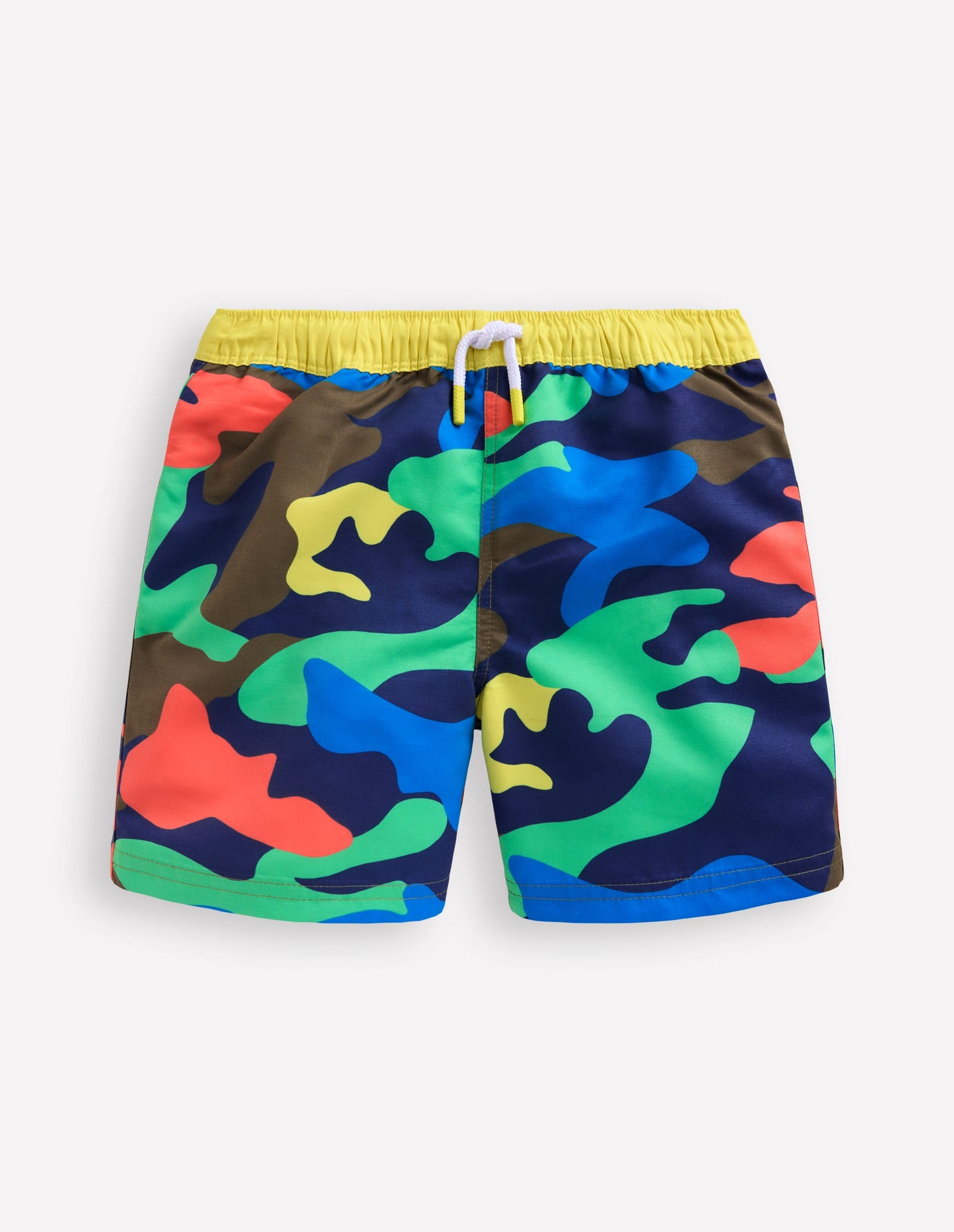 Short de bain-Camouflage arc-en-ciel multi