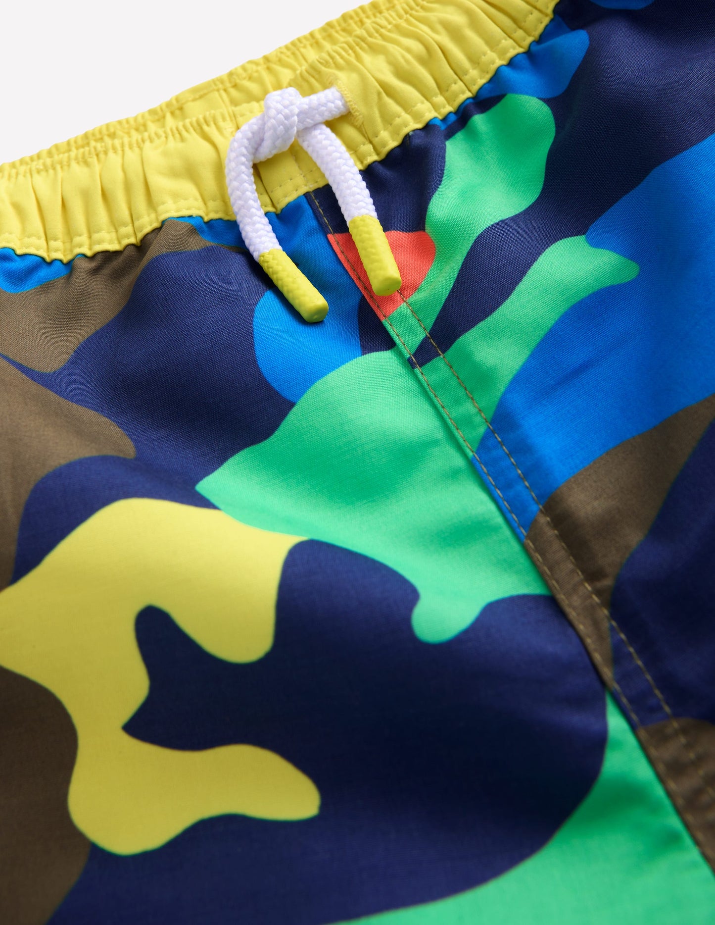 Short de bain-Camouflage arc-en-ciel multi