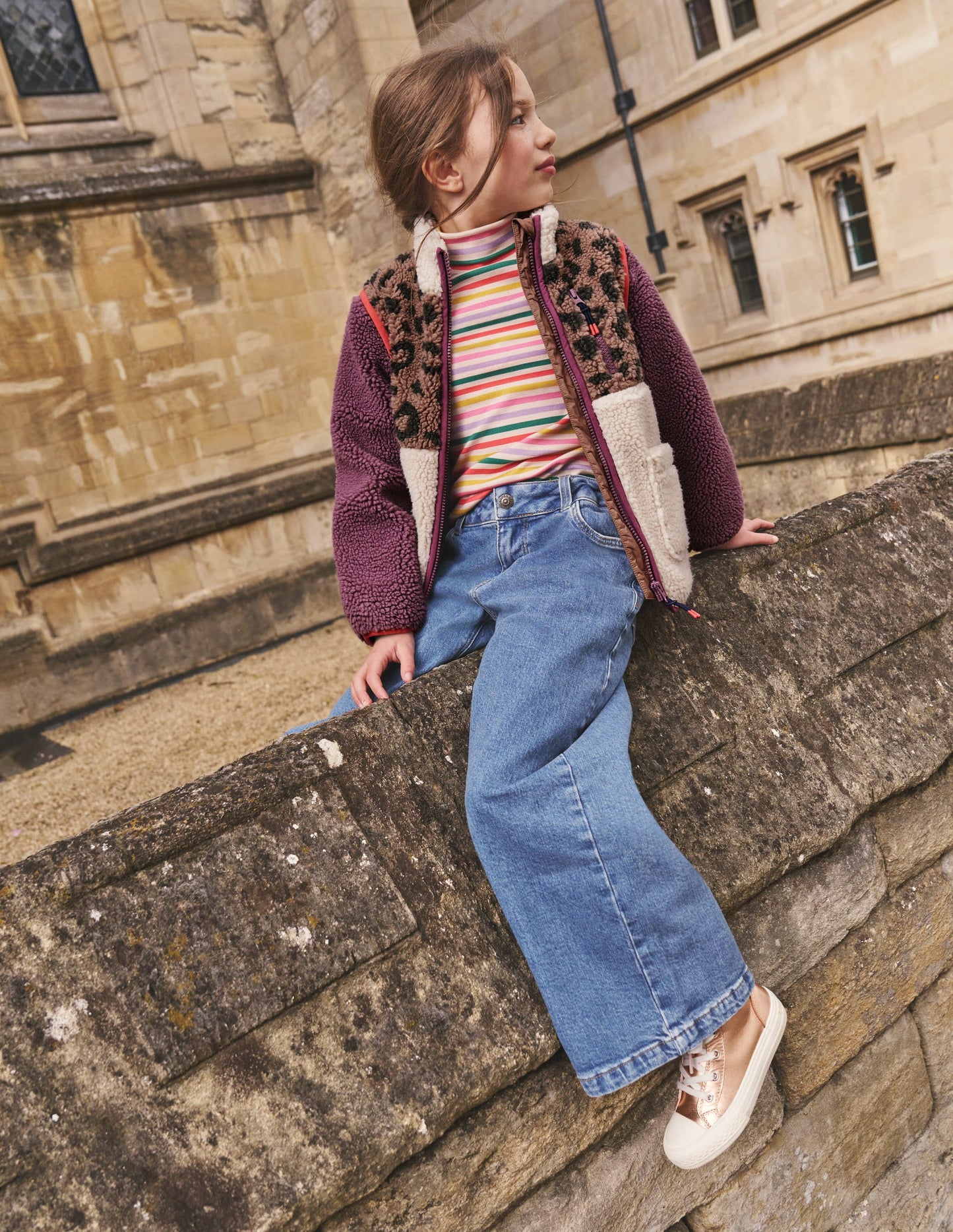 2-in-1-Teddyfell-Jacke-Leopard/Asternlila