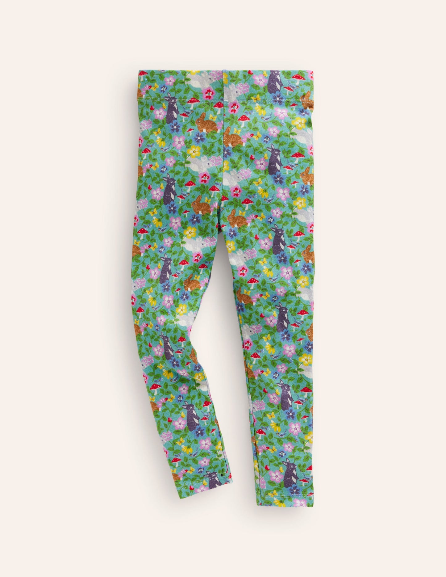 Lustige Leggings-Grün Streifen