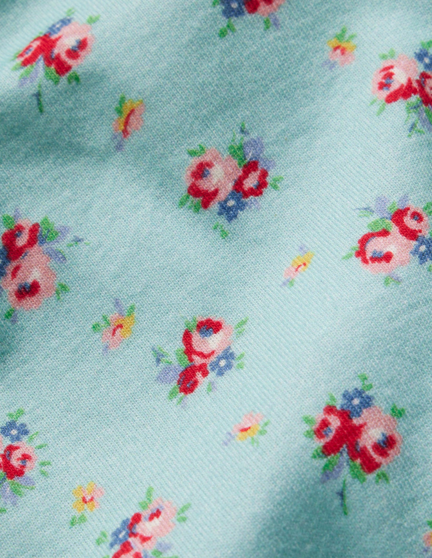 2 pyjamas douillets-Bouquet de menthe verte