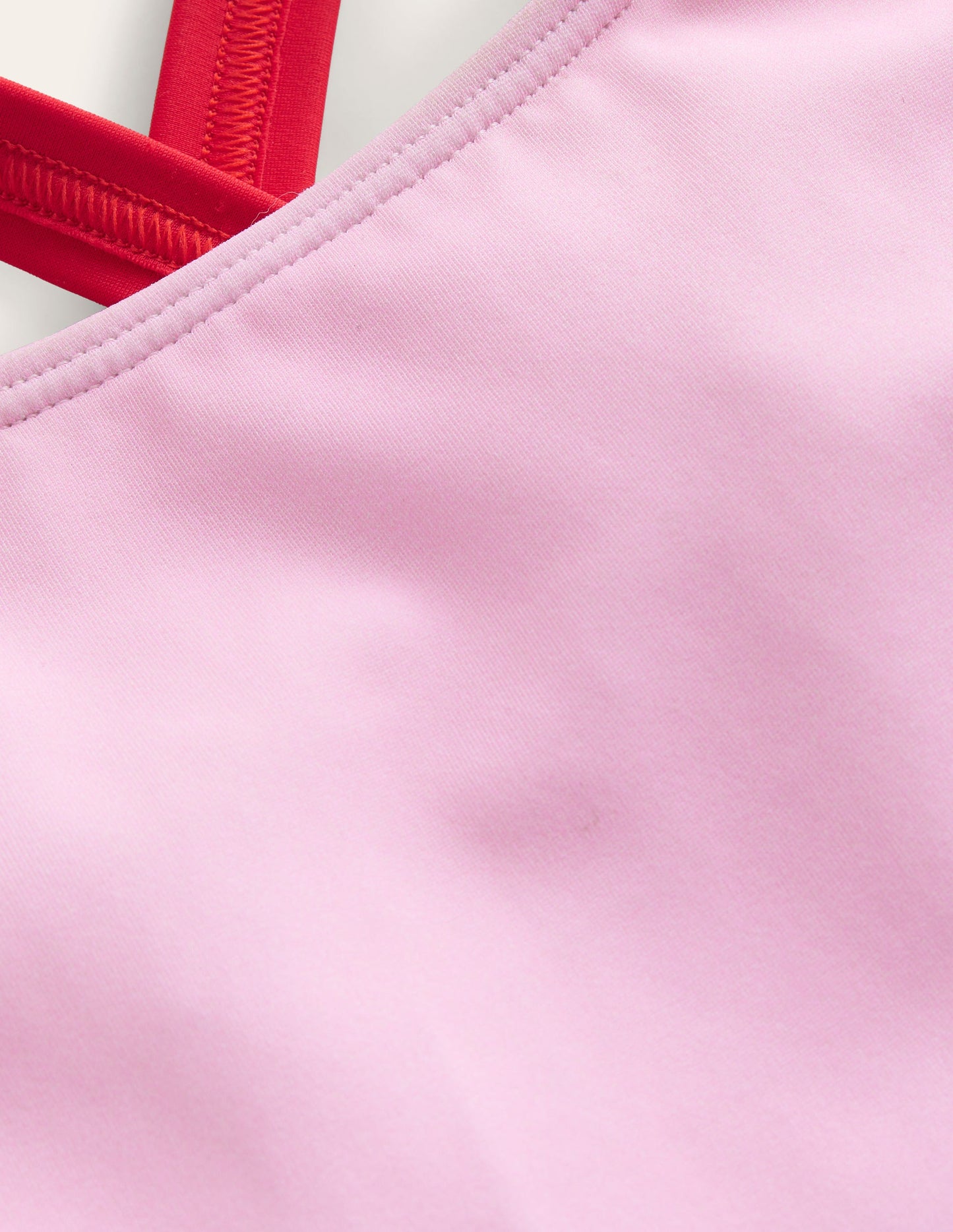 Maillot de bain imprimé croisé dans le dos-Bunt Wellen Streifen