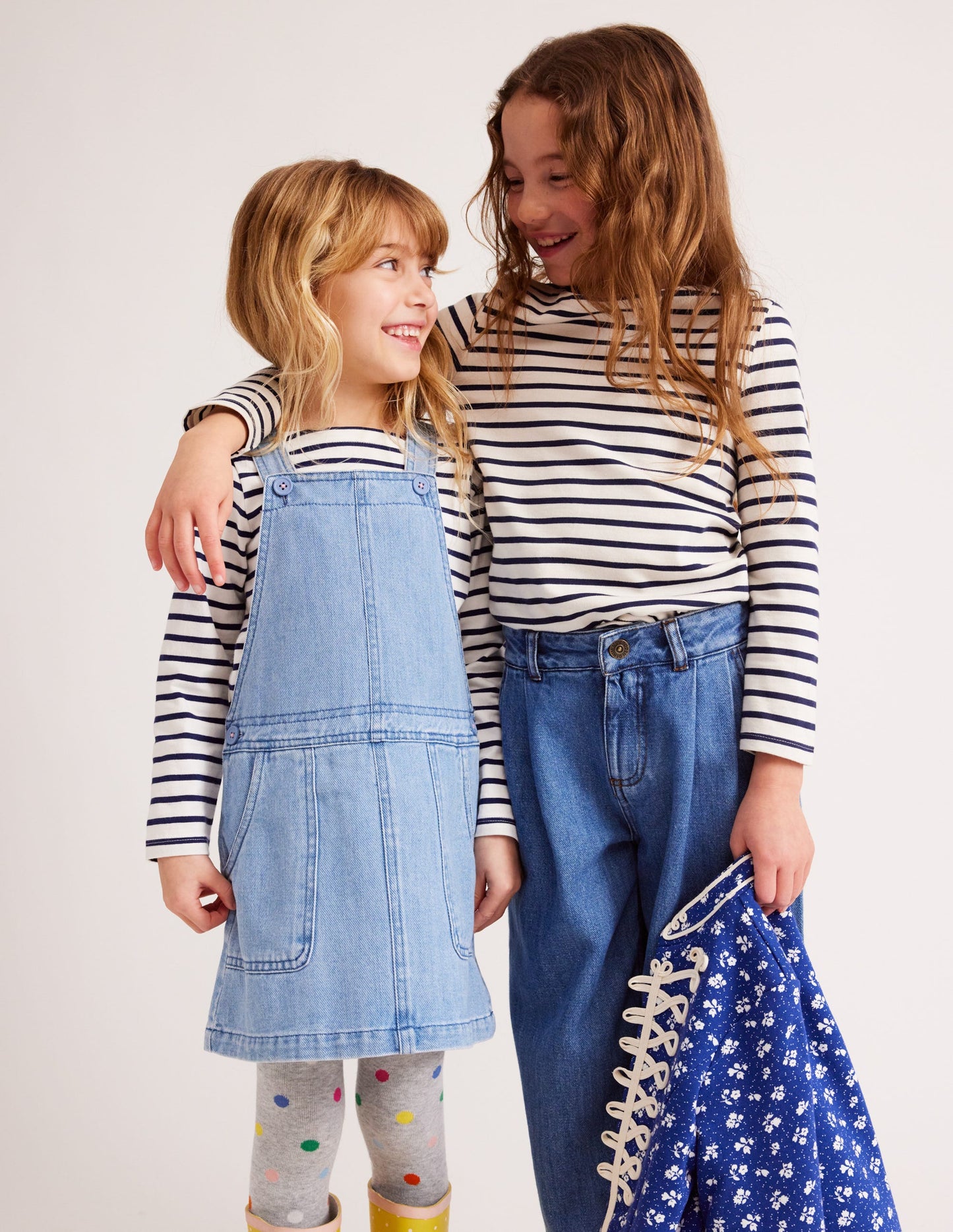 Baggy-Jeans-Mittleres Vintageblau