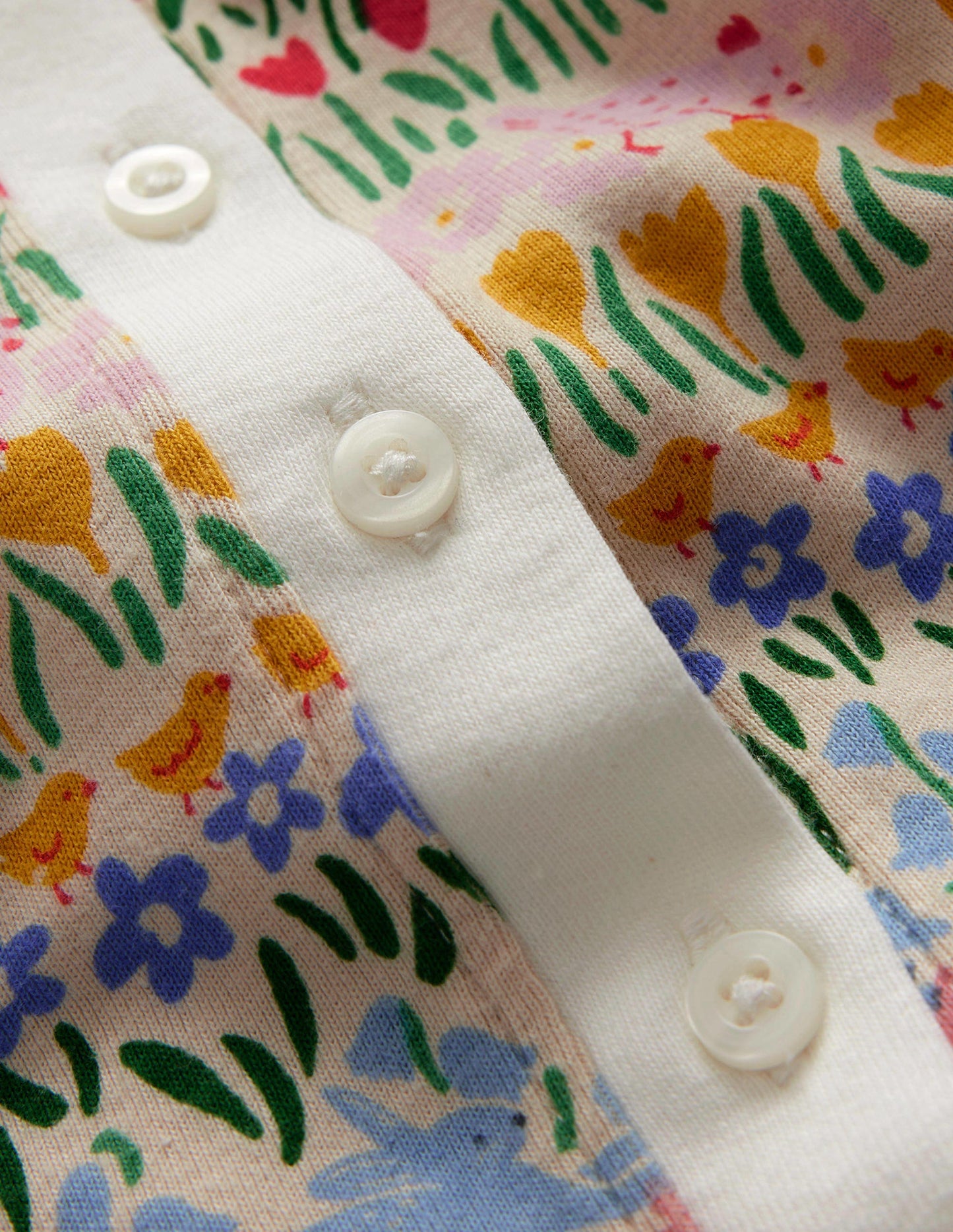 Pyjama-combinaison douillet-Motif floral Spring Time