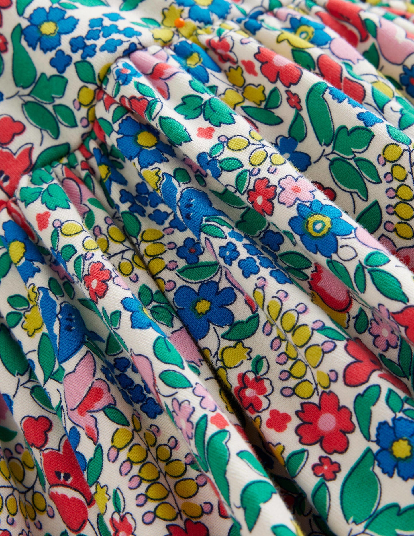 Robe de ballerine tournoyante-Bunt Blumenbeet