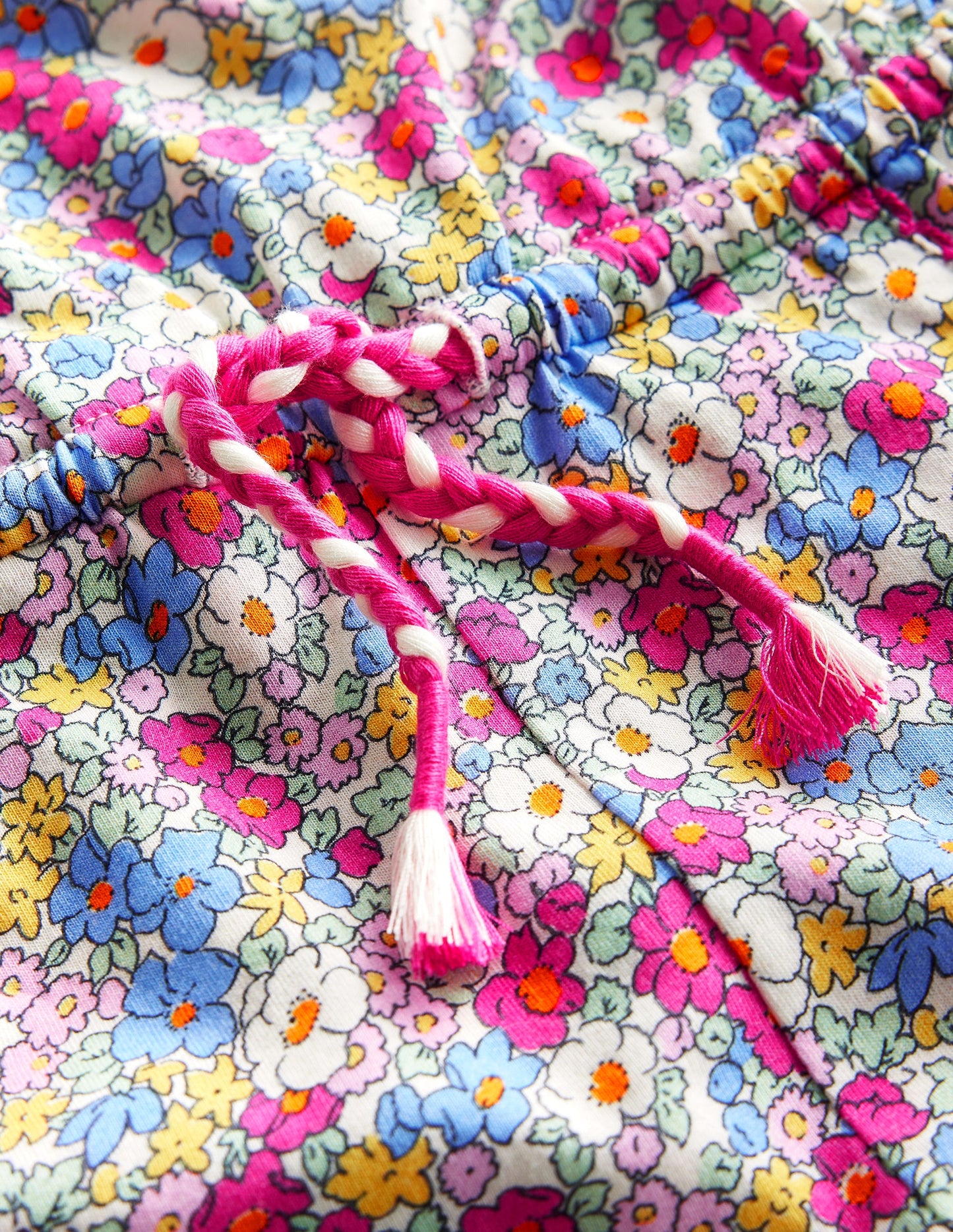 Bedruckter Jumpsuit aus Jersey (WW)-Festivalrosa Nautisch Floral