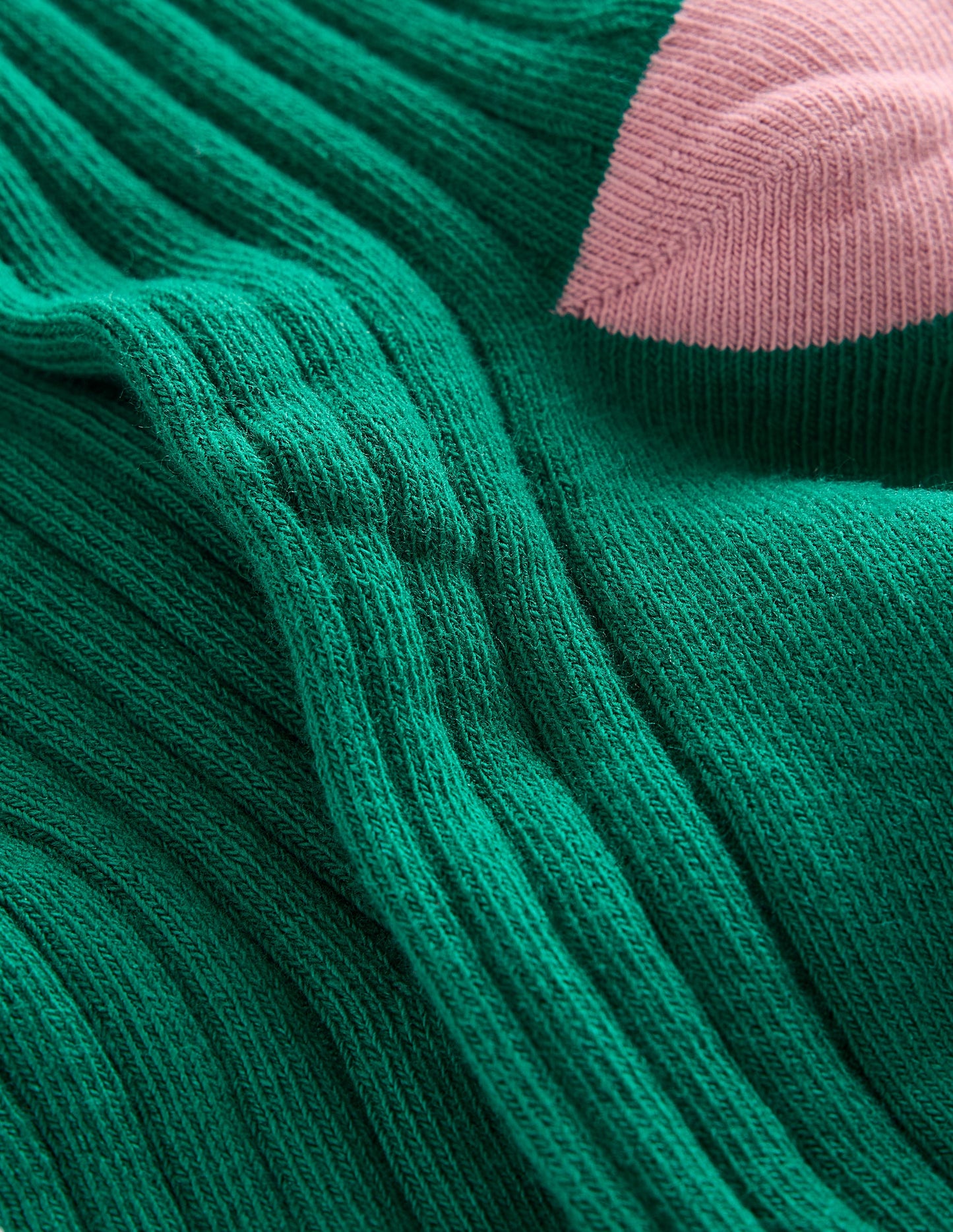 Collant côtelé-Antique Rose