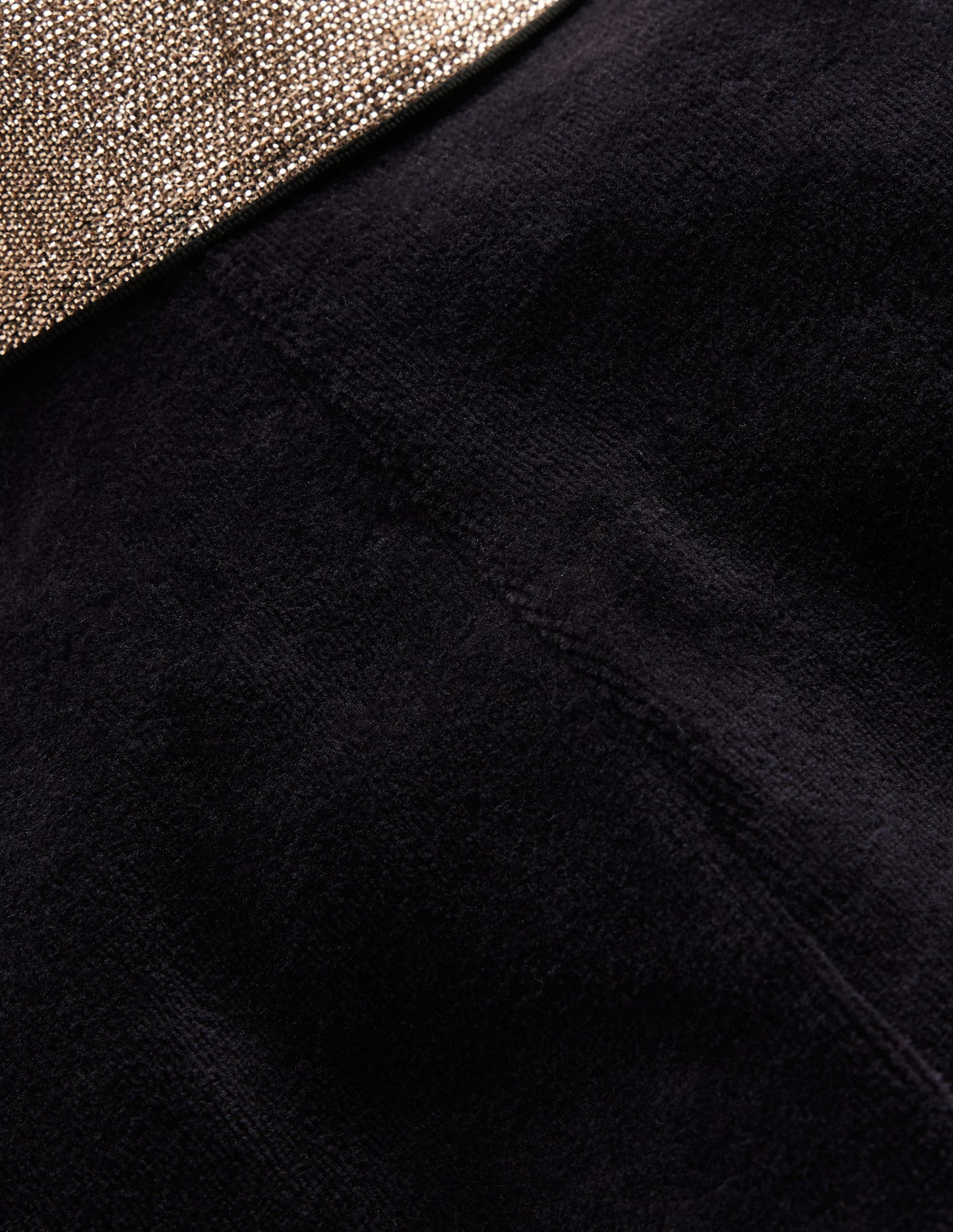 Leggings aus Samt-Schwarz