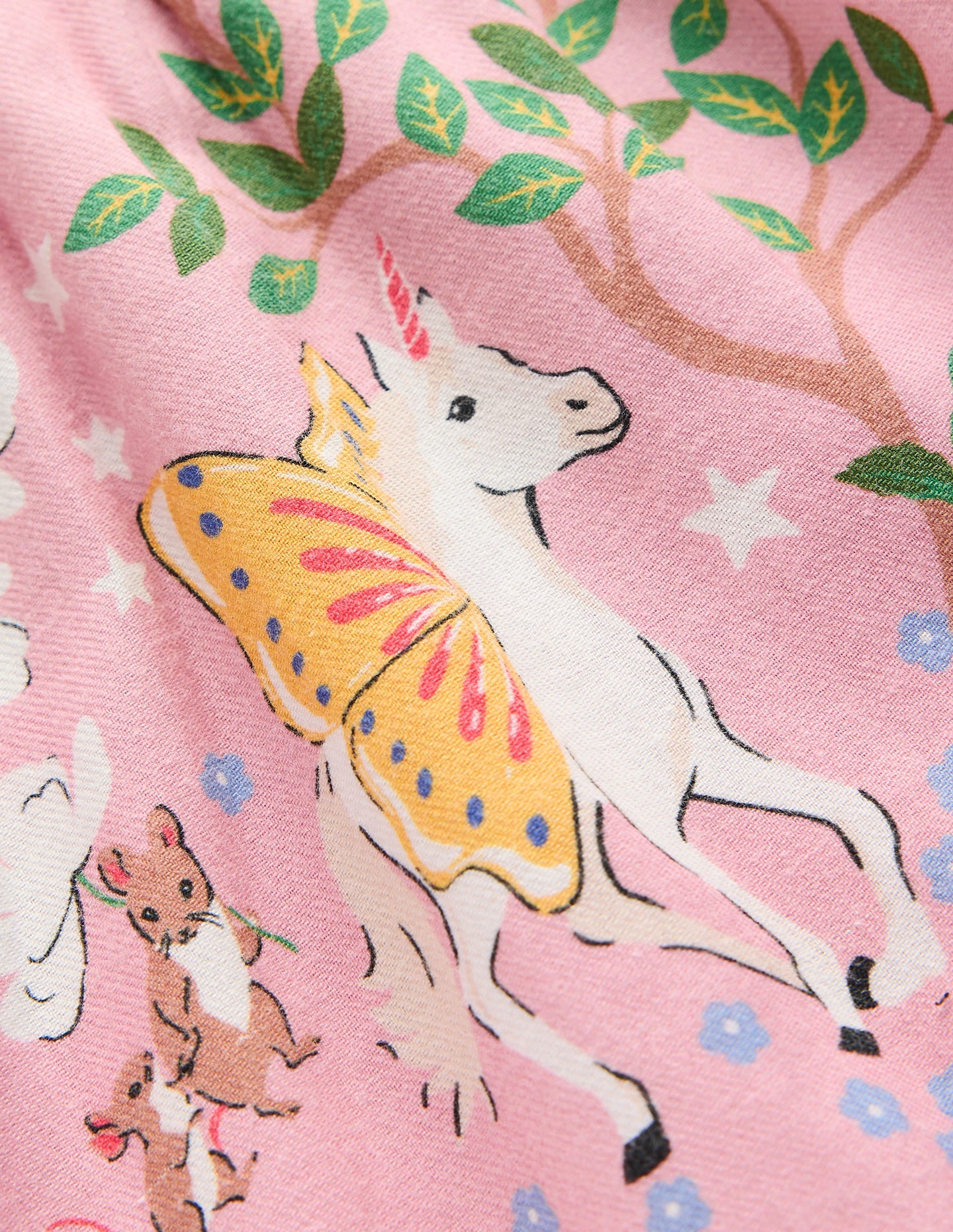 Betsy Stufenkleid zum Herumwirbeln-Vintage Rosa Zauberwald