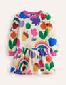 Ensemble Bébé Sweat+pantalon Arc-en-ciel - Manches Longues, Taille élastique 0-3 Ans - 10