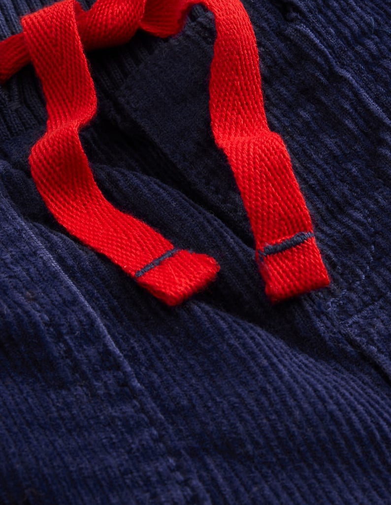 Kuschelige, gefütterte Hose-Steuerbordblau