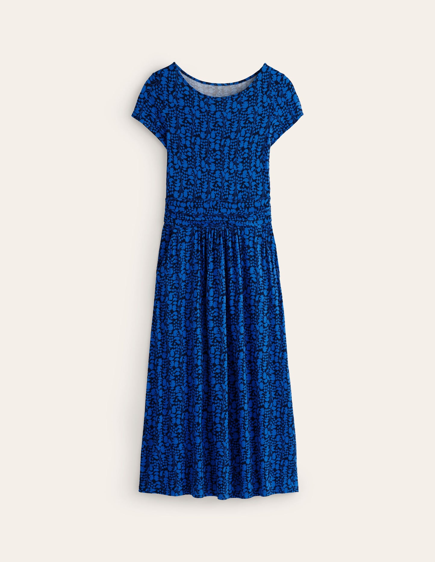 Amelie Jersey-Midikleid-Eisvogelblau, Wiesenrebe