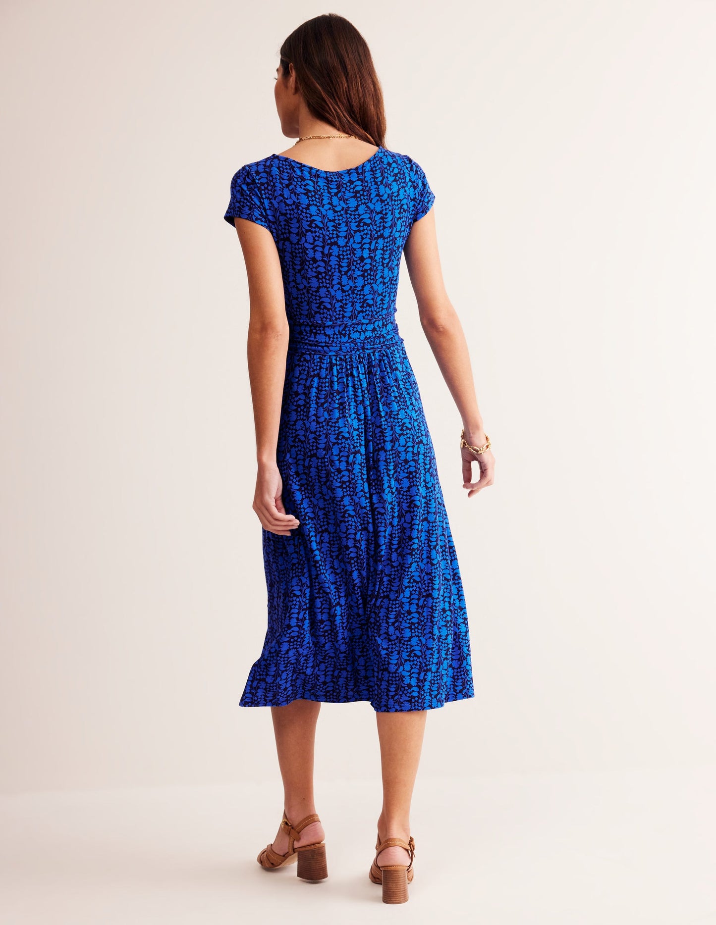 Amelie Jersey-Midikleid-Eisvogelblau, Wiesenrebe