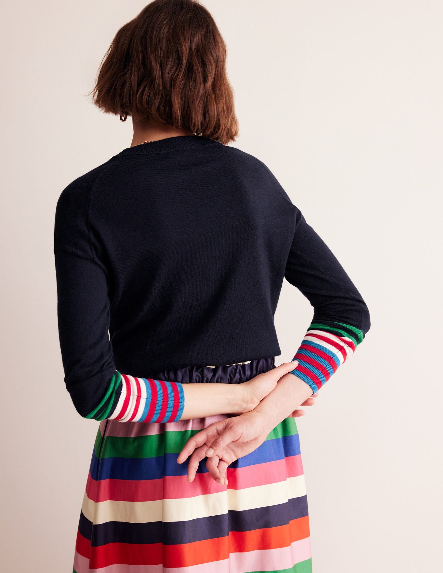 Annie Pullover-Aqua Marine Marl
