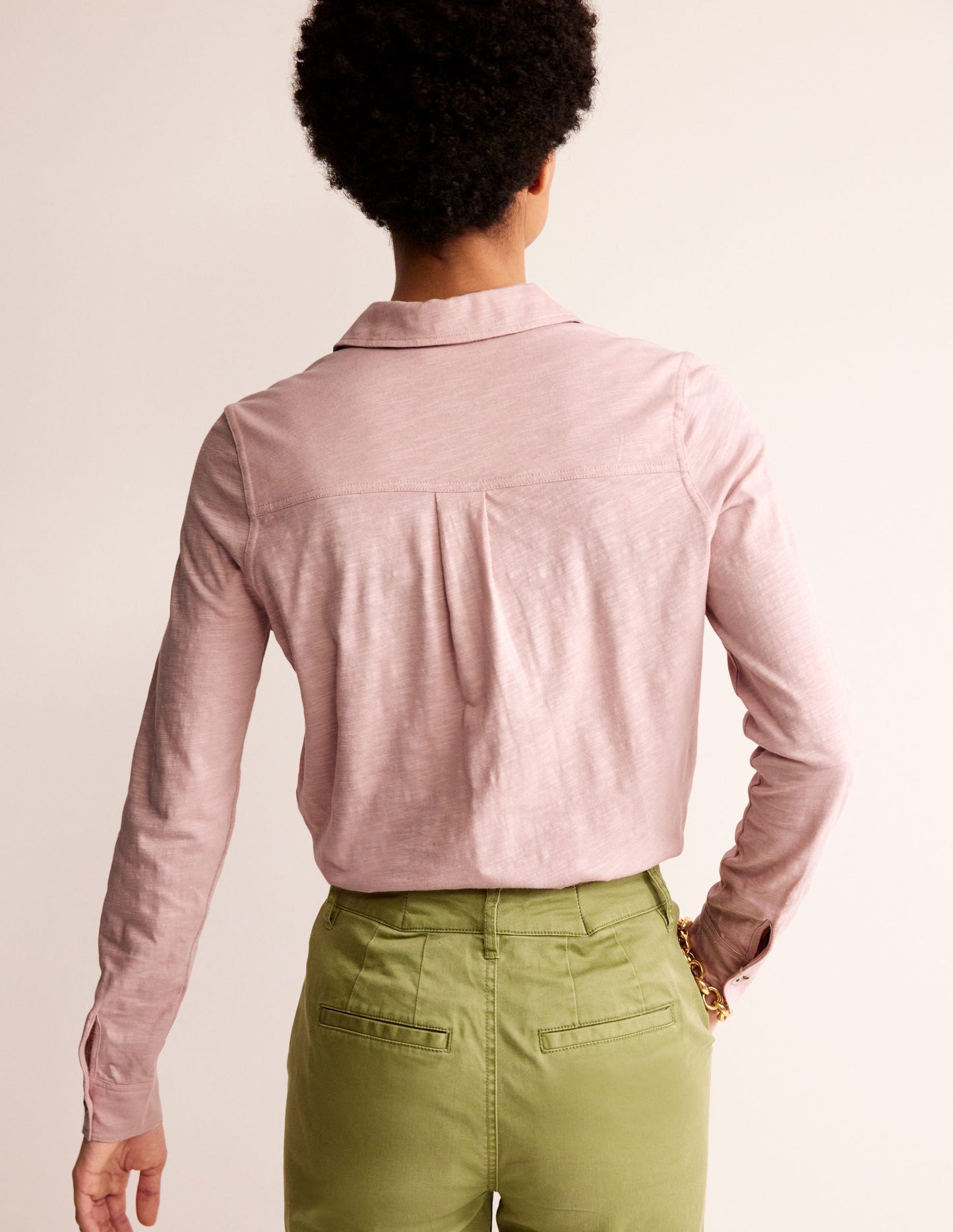 Amelia Jersey-Hemd-Milchshake
