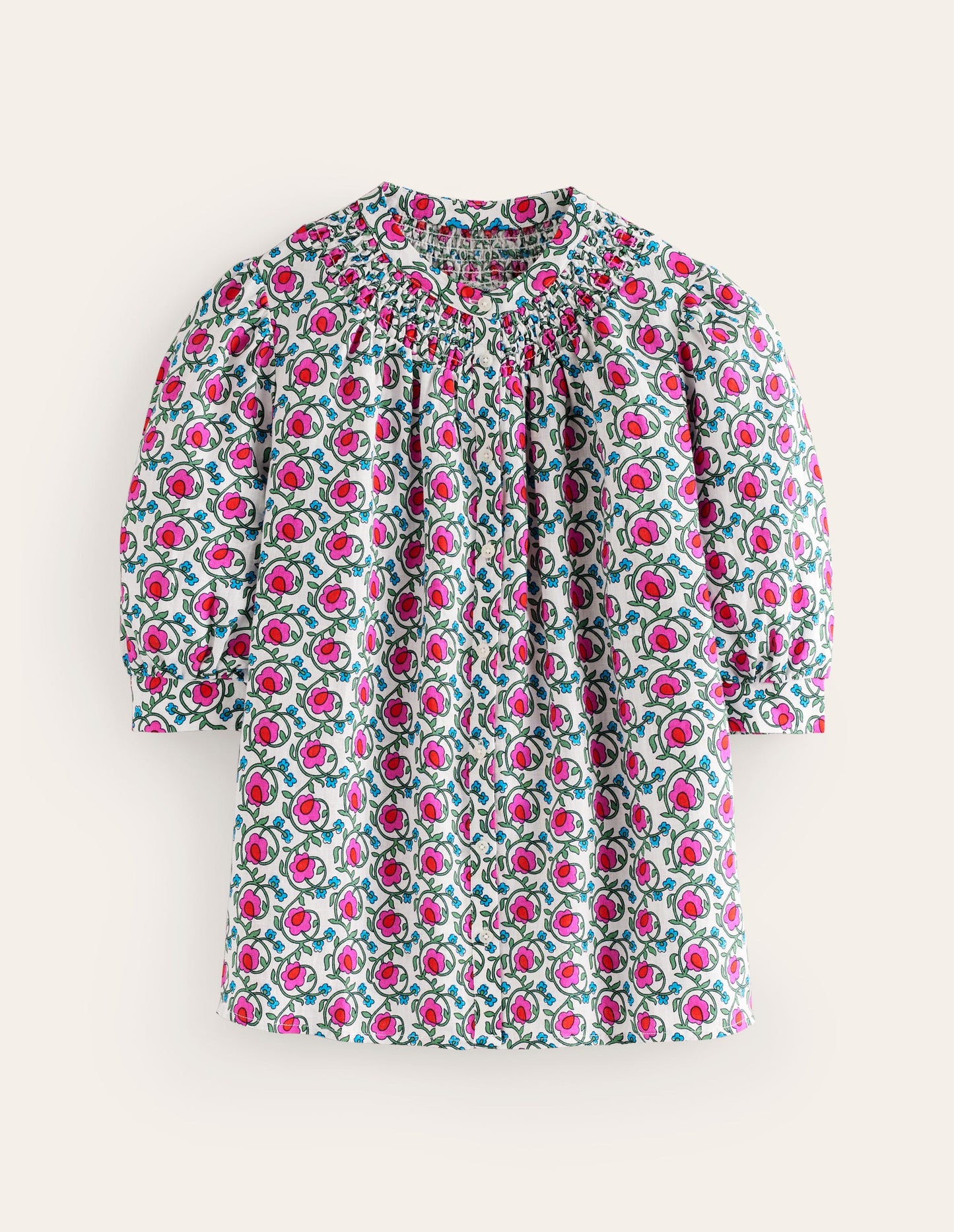 Ada Leinenoberteil-Stiefmütterchen, Blätter Terrace