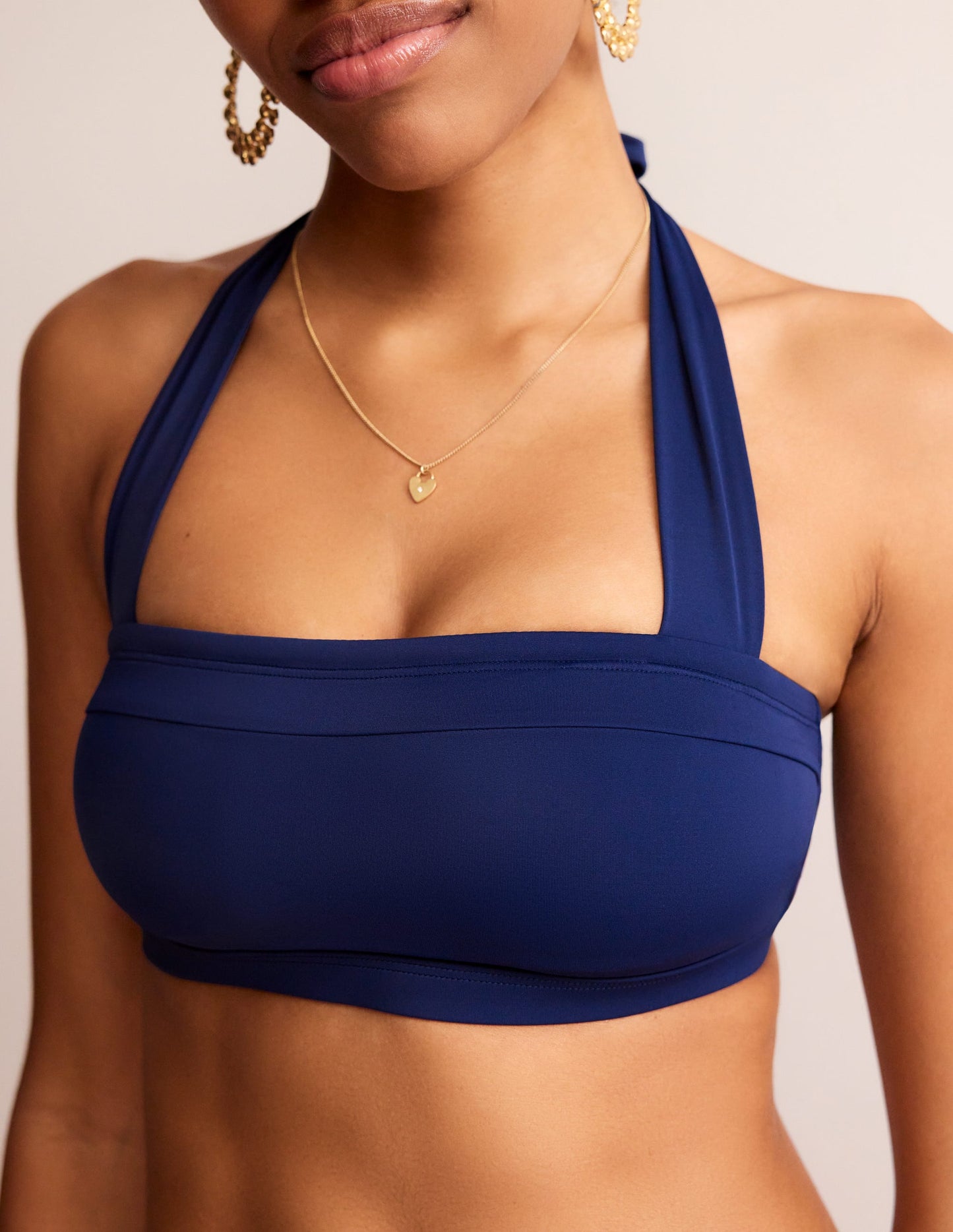 Santorini Bikinioberteil-Aqua Marine Marl