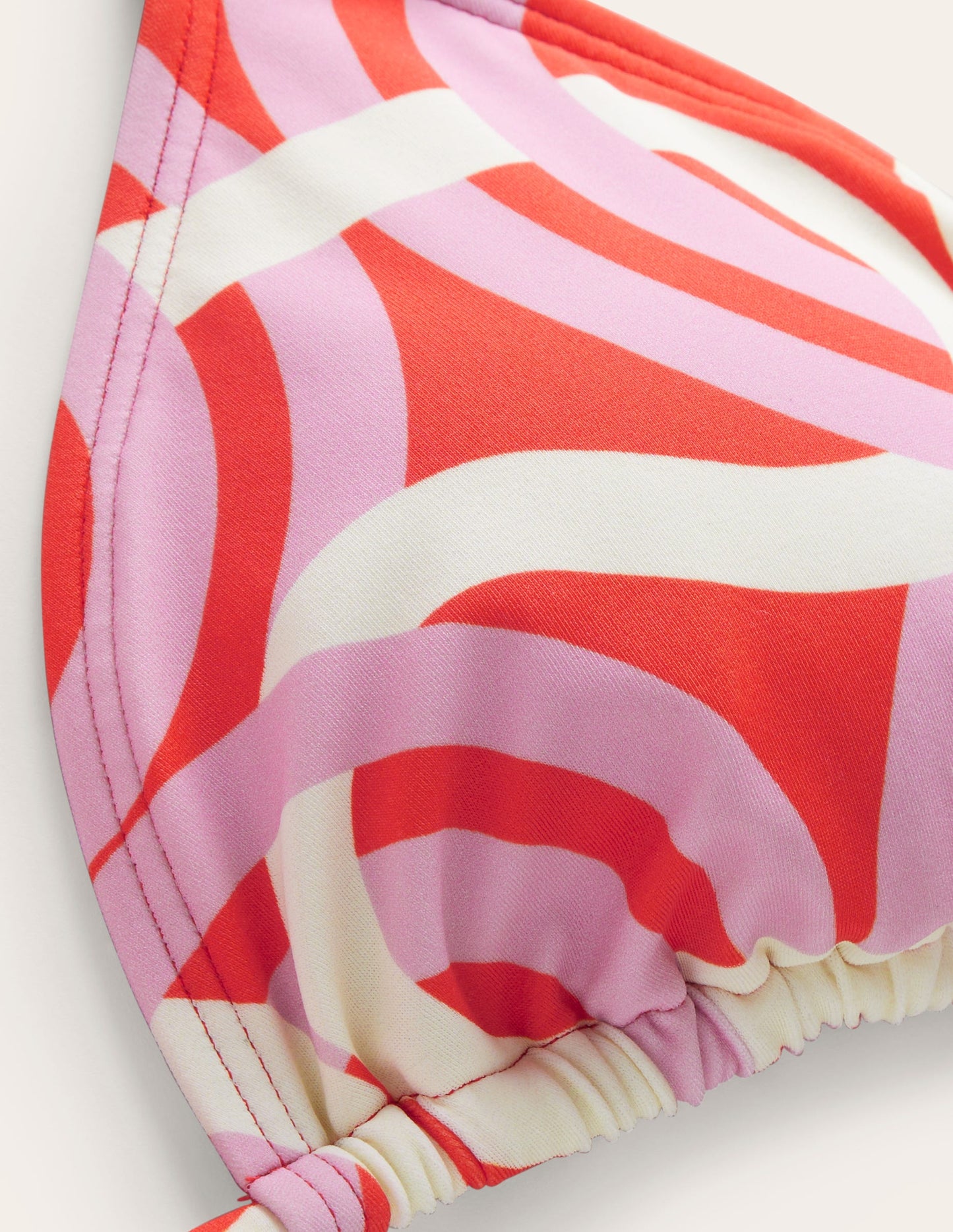 Haut de bikini Symi avec liens-Fiesta, motif Geo Whirl
