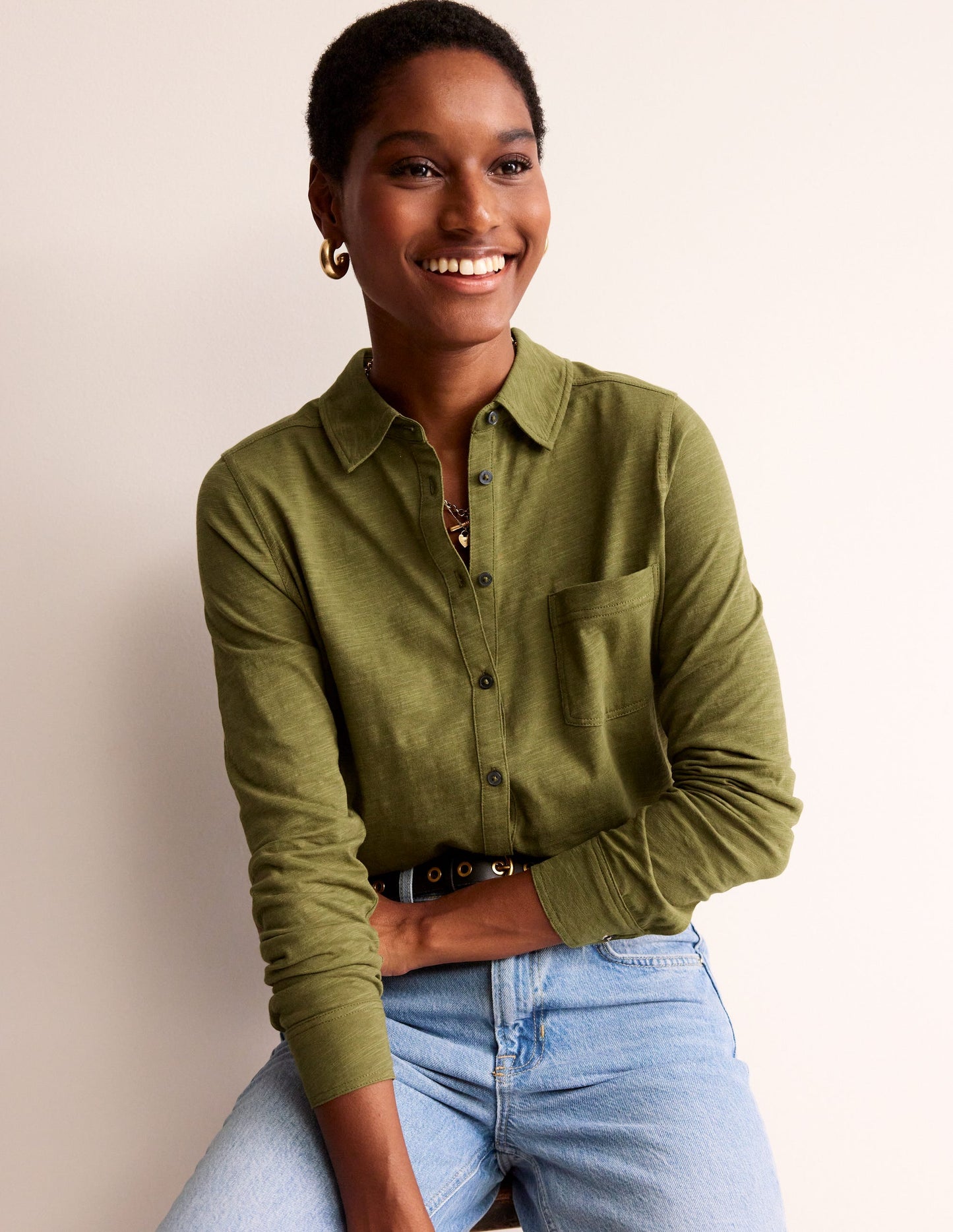 Amelia Jersey-Hemd-Eintagsfliege
