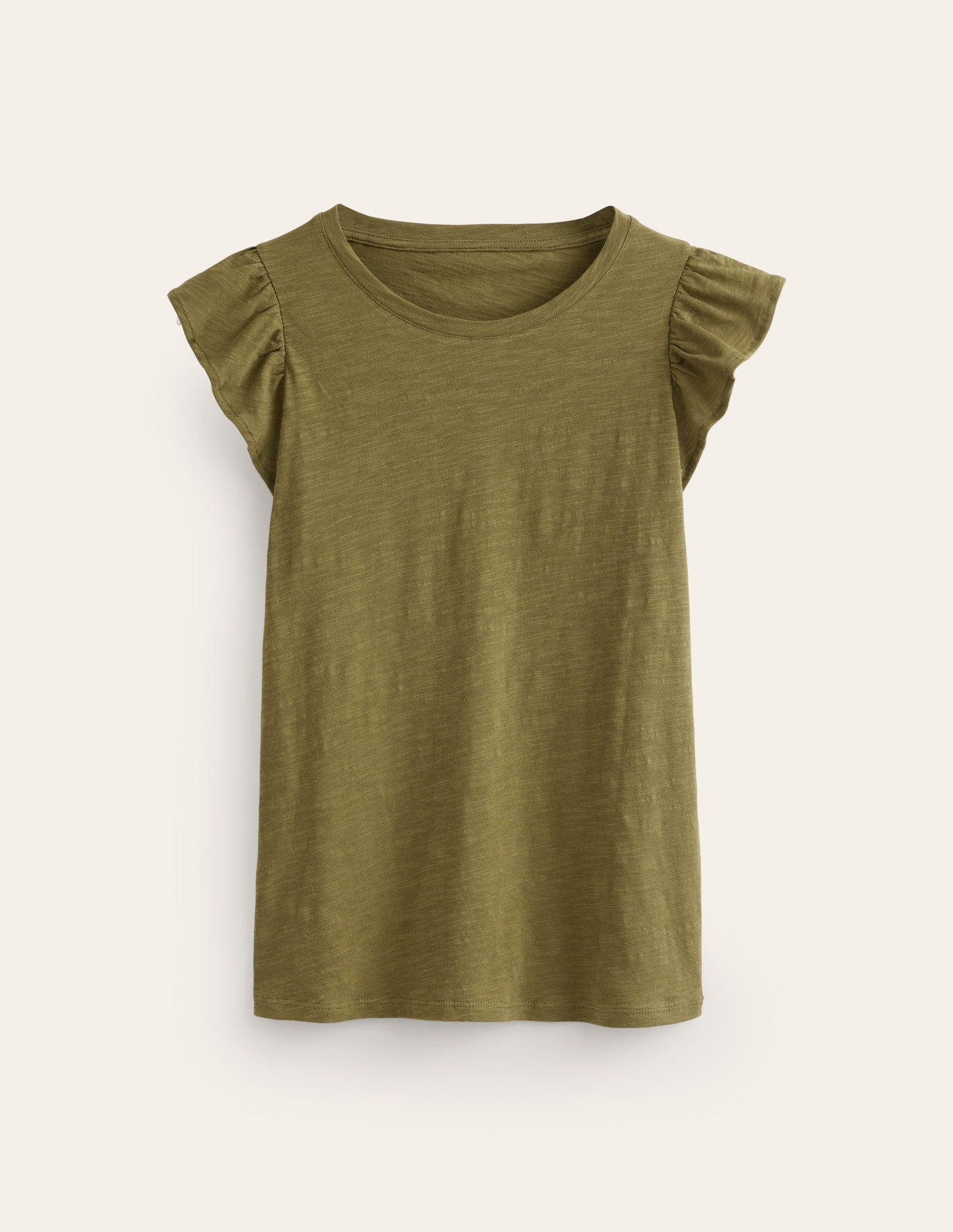 Cotton Flutter Top-Mayfly