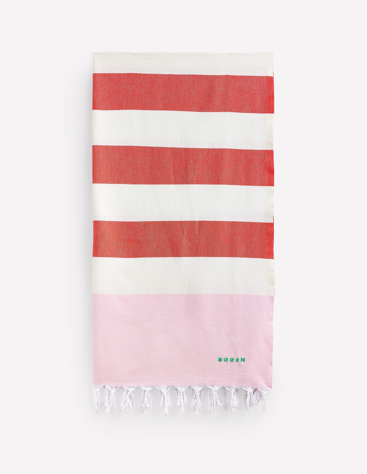 Hammam-Handtuch-Feuerwerk Orange und Rosa