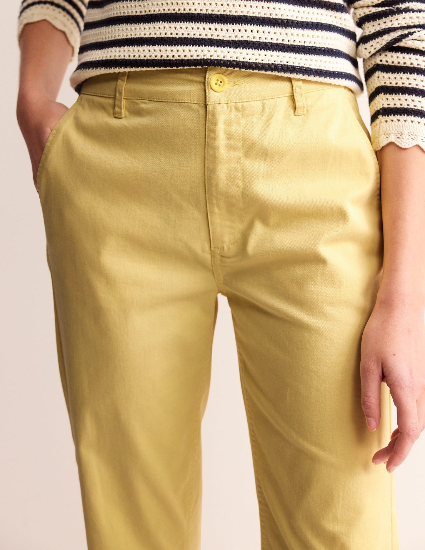Pantalon chino Barnsbury-Cédrat cendré