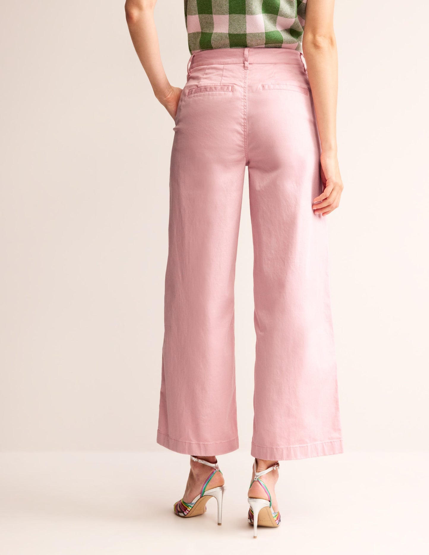PANTALON CHINO LARGE BARNSBURY-Blush