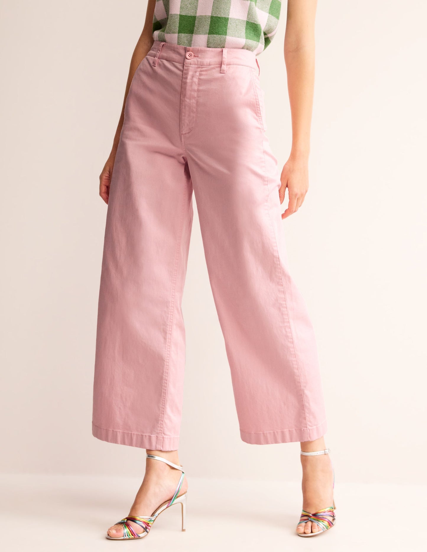 PANTALON CHINO LARGE BARNSBURY-Blush
