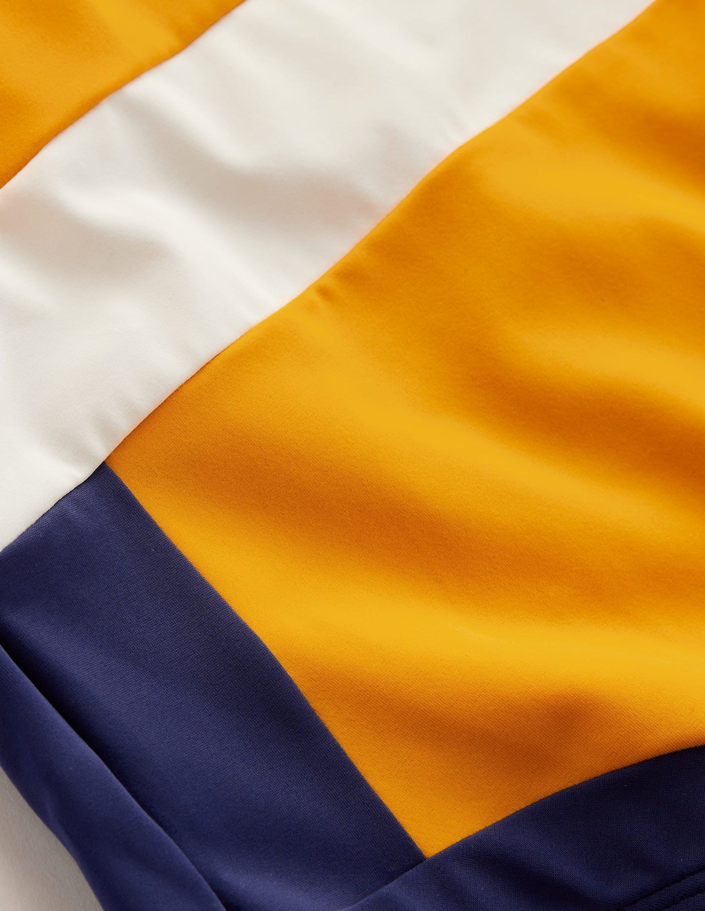 Maillot de bain dos-nu Santorini-Colourblock jaune safran