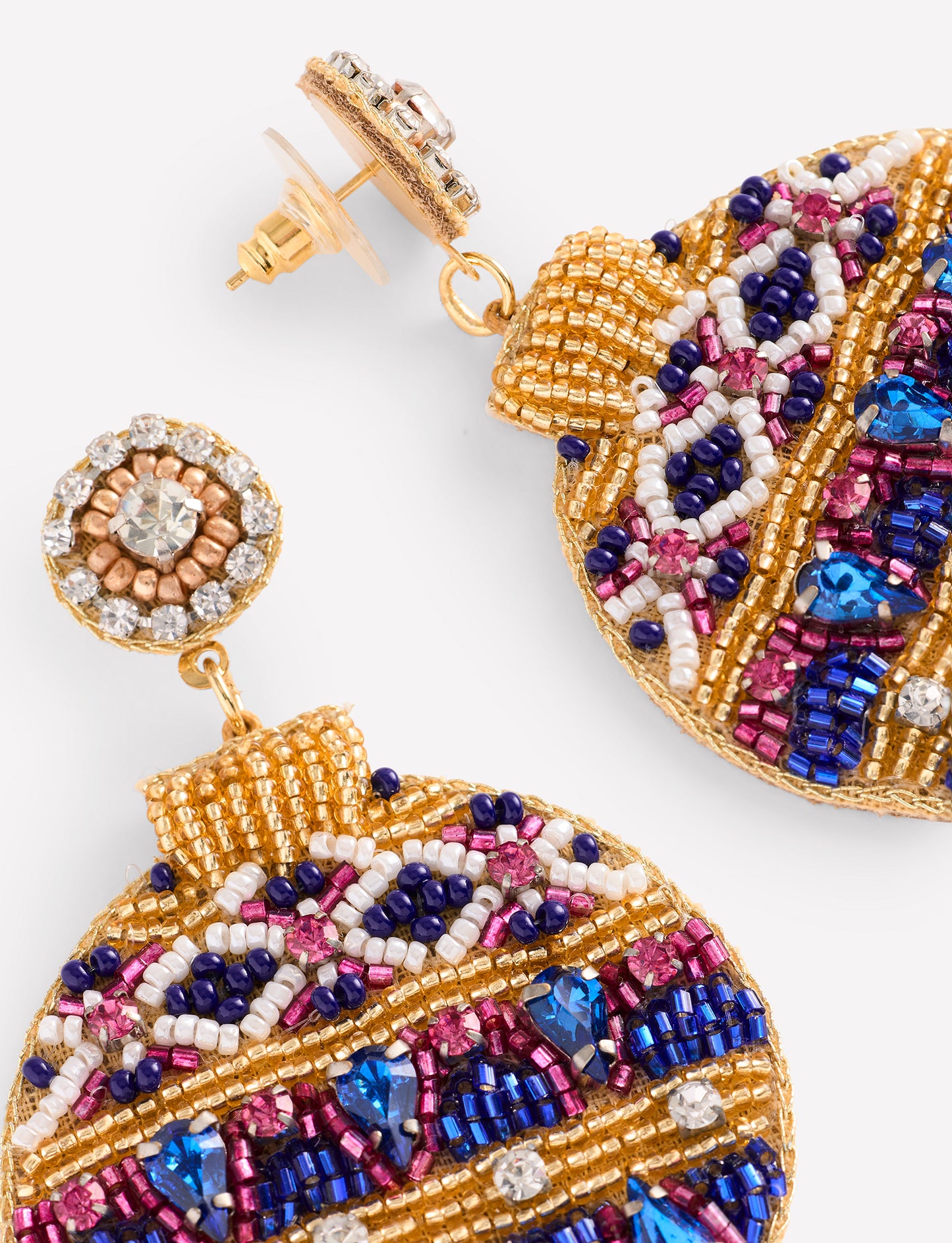 Boucles d'oreilles de Noël fantaisie-Boule de Noël