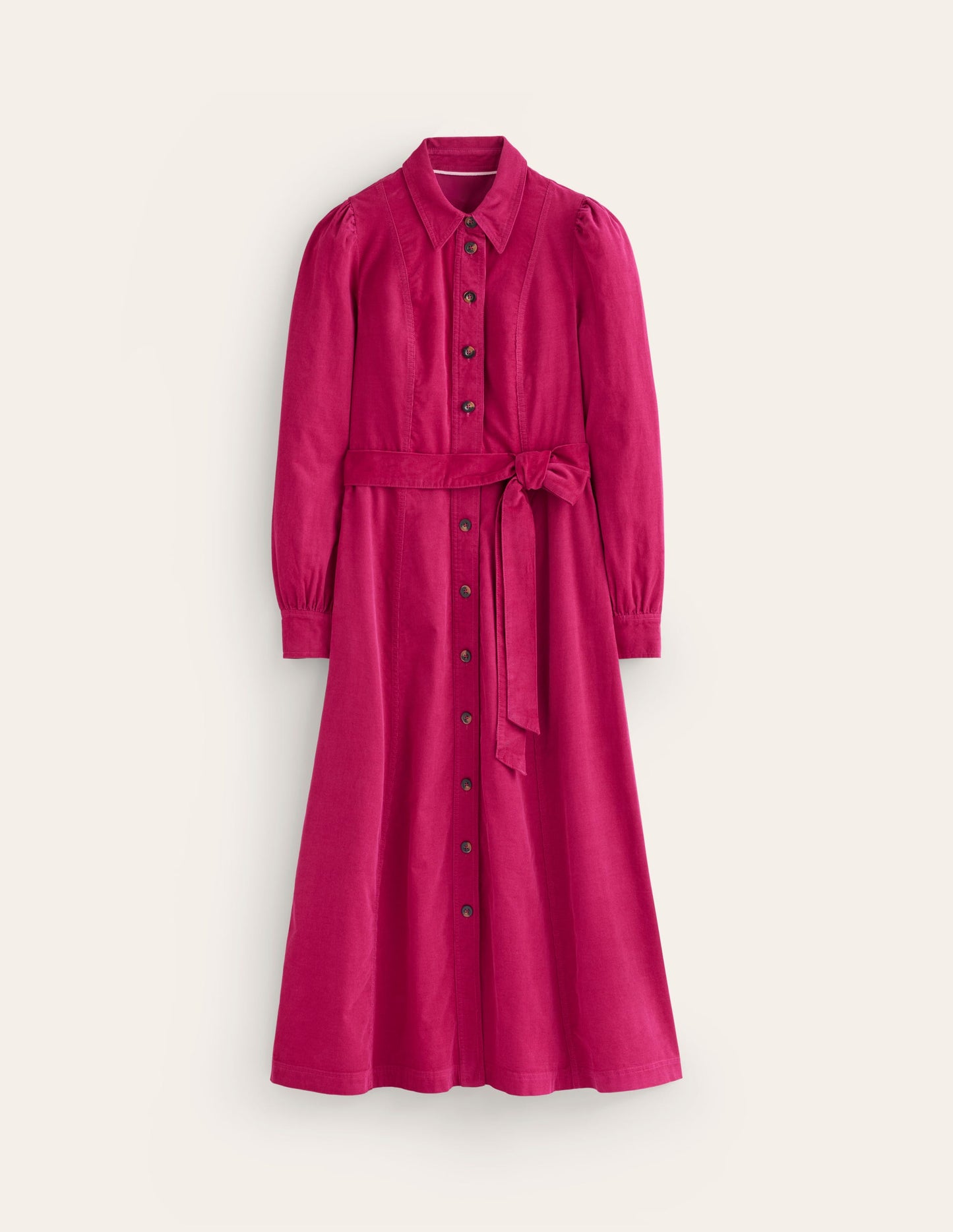 Robe-chemise midi Aubrey en velours côtelé-Arctic Constellation