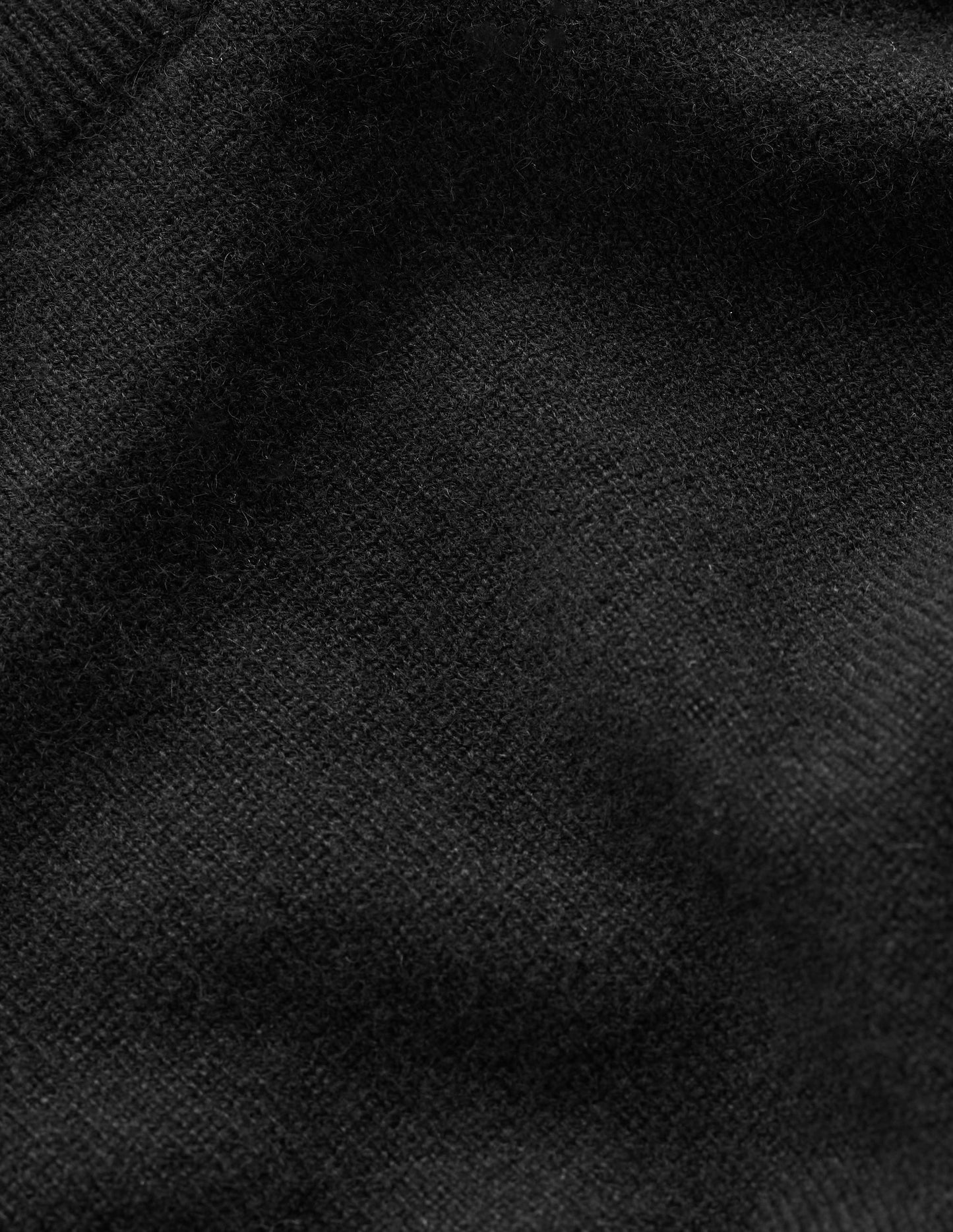 Pull Eva à col roulé en cachemire-Noir