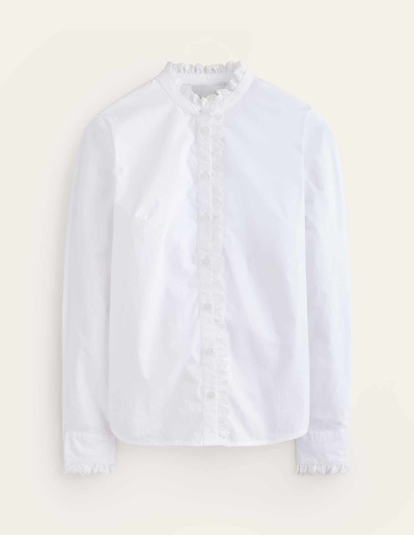 Chemise Phoebe-Broderie Anglaise Ivoire