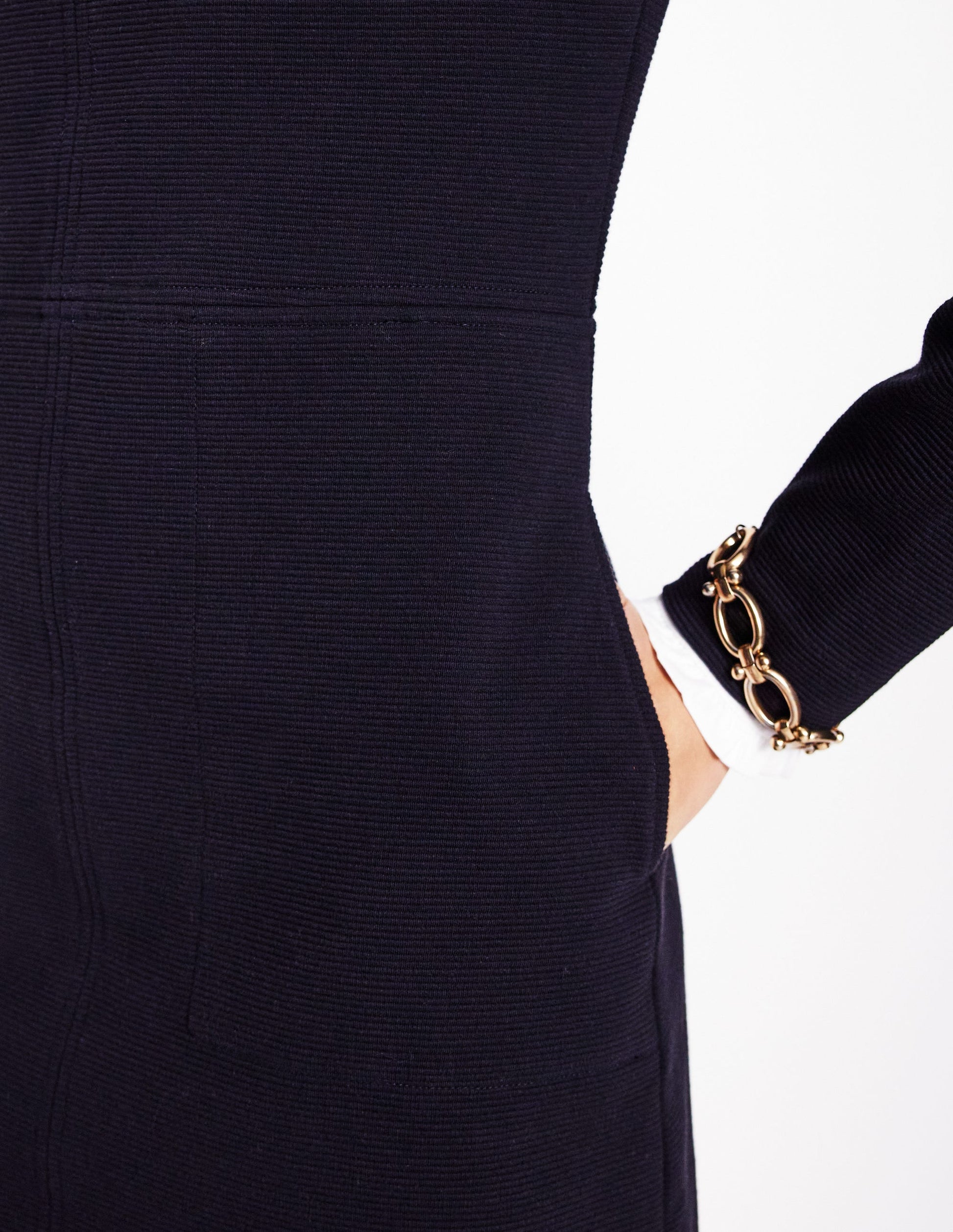 Cornelia Ottoman Dress-Black-2