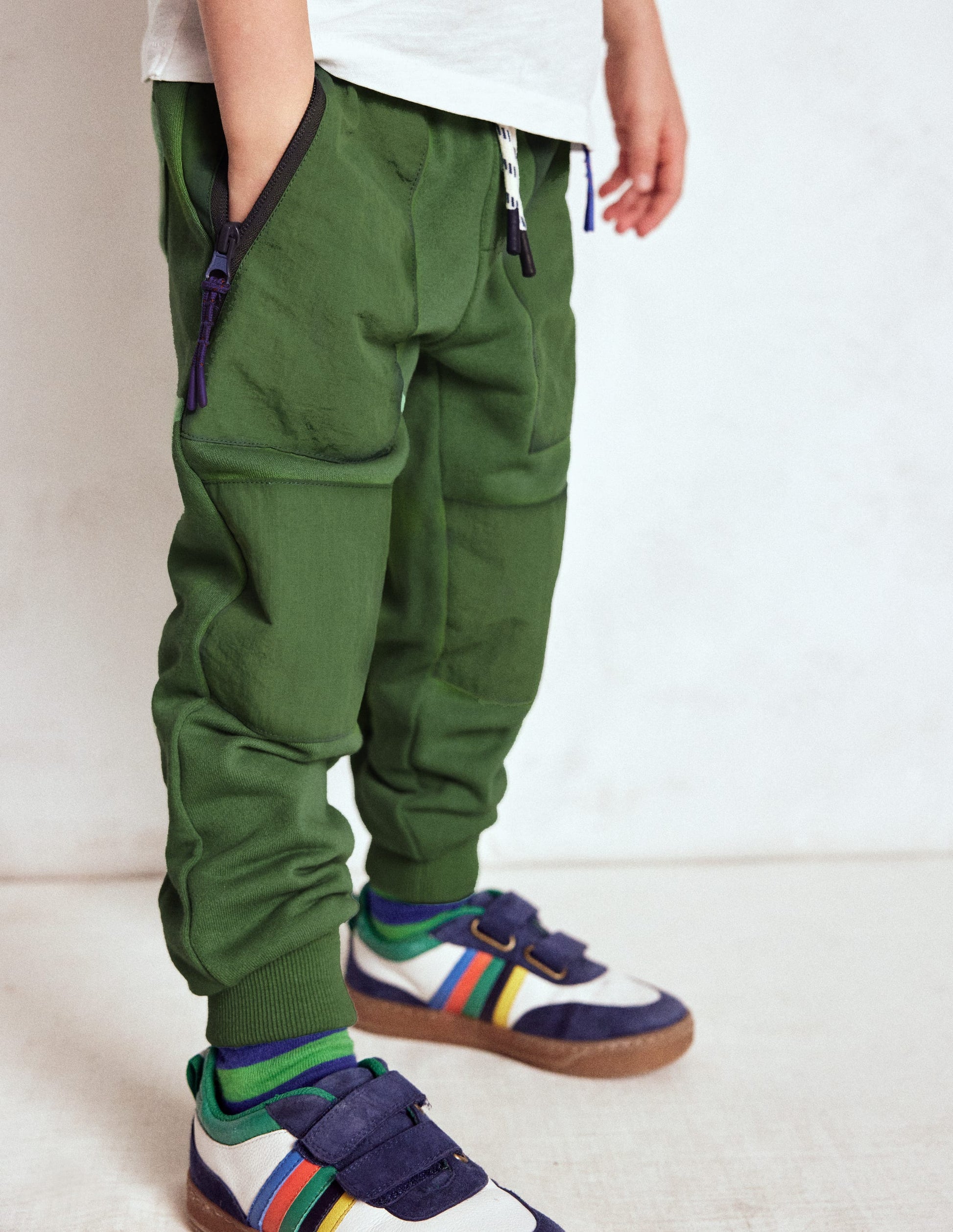 Warrior Knee Joggers-Newt Green-2