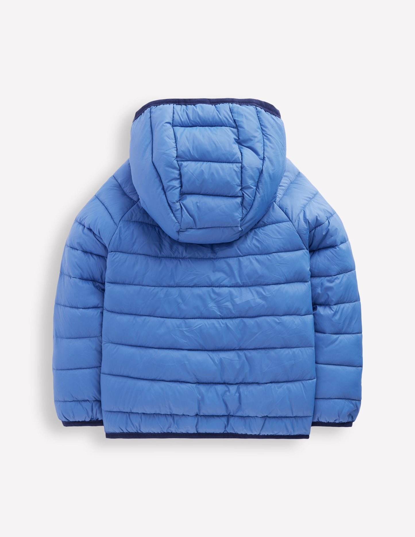 Bequem verstaubare, wattierte Jacke-Flussblau