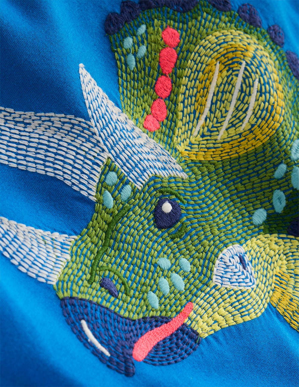 T-Shirt mit Superstitch-Design-Dino