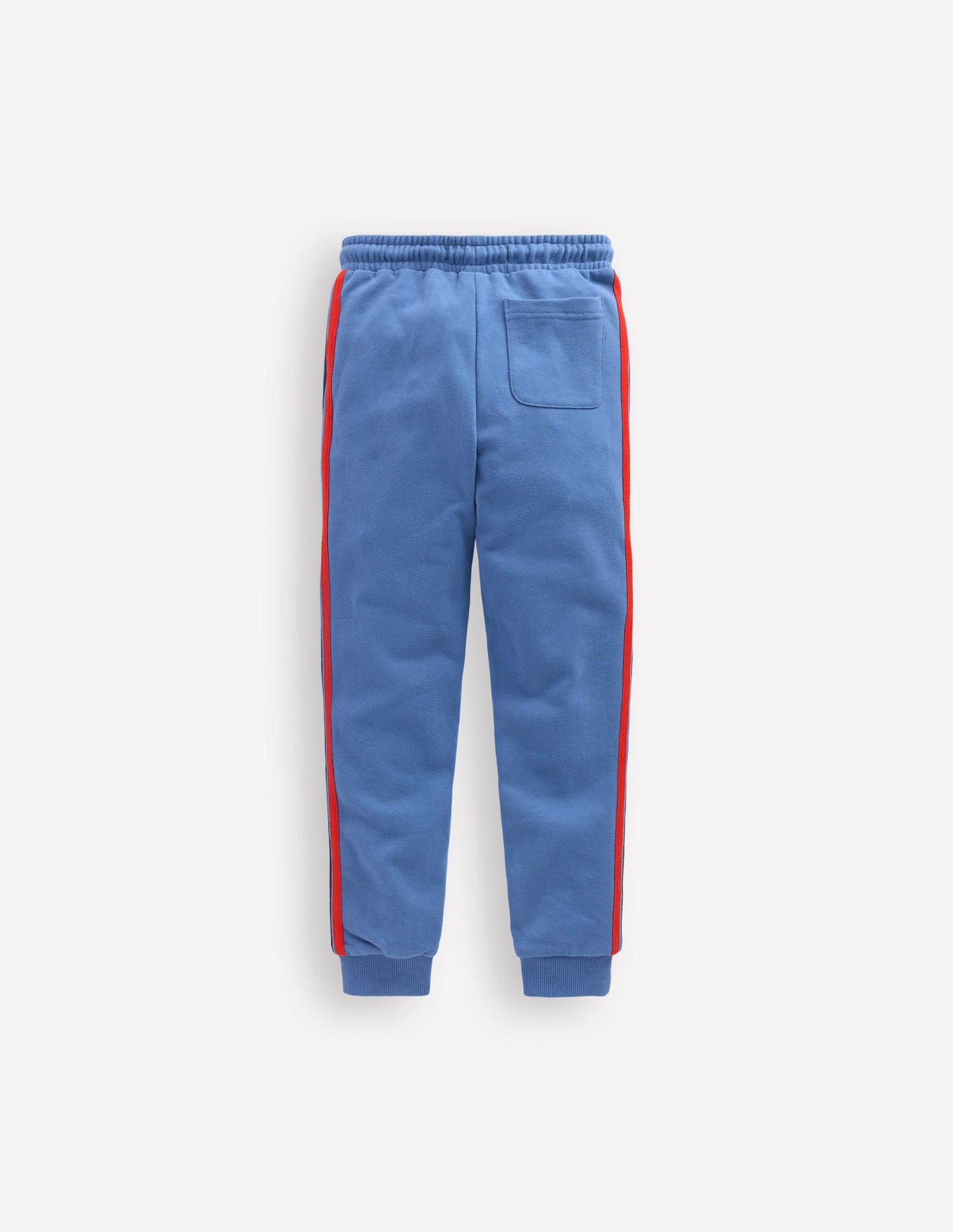 Jogginghose mit Streifen in Regenbogenfarben-Flussblau