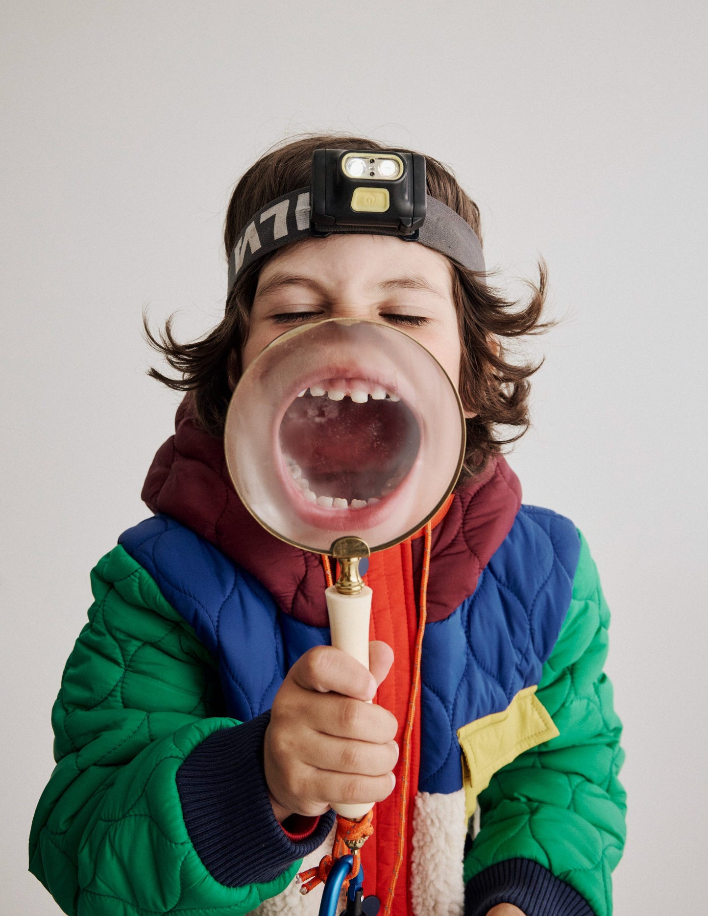 Steppjacke mit Teddyfell-Natur, Borg