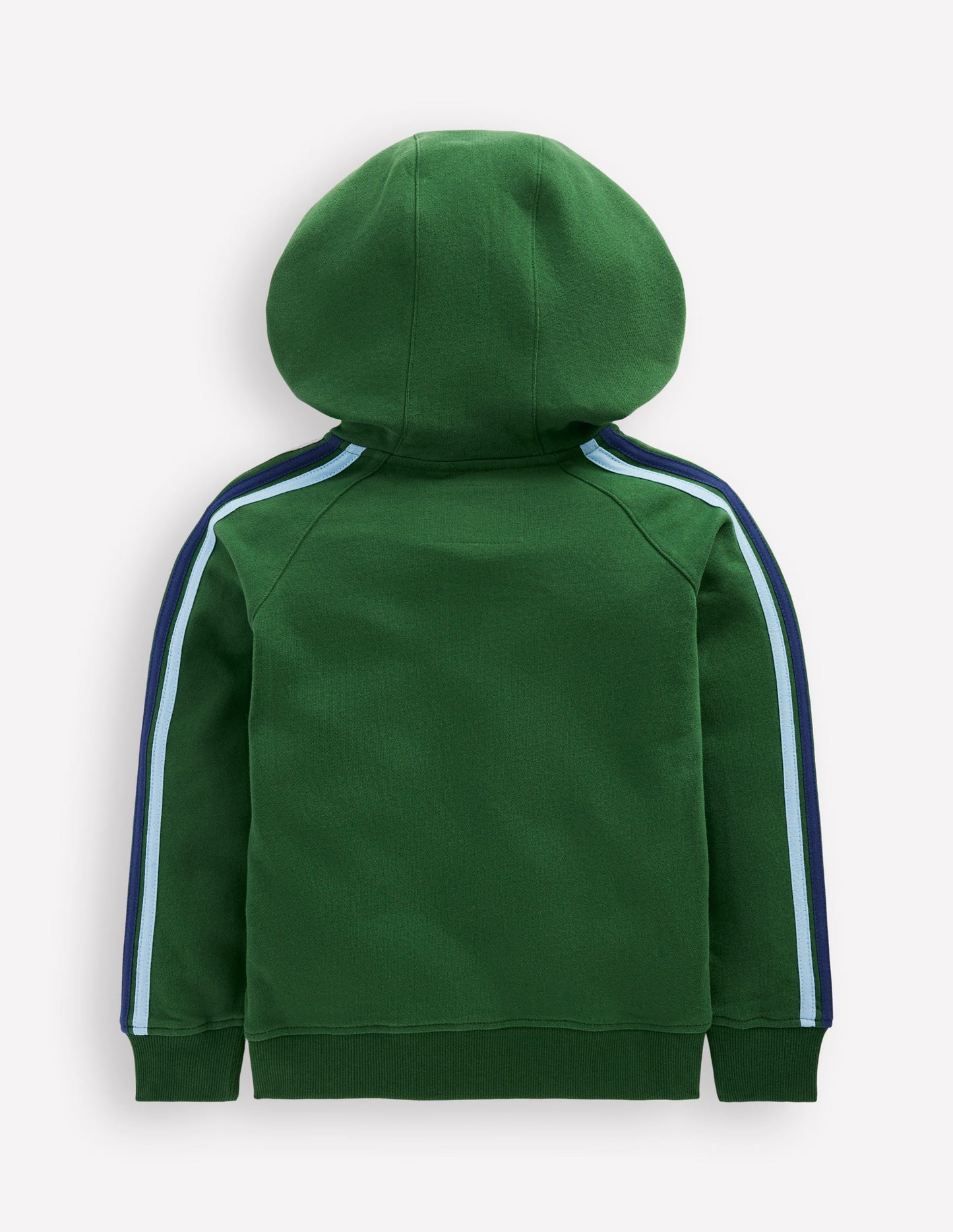 Regenbogen-Kapuzenjacke-Kieferngrün