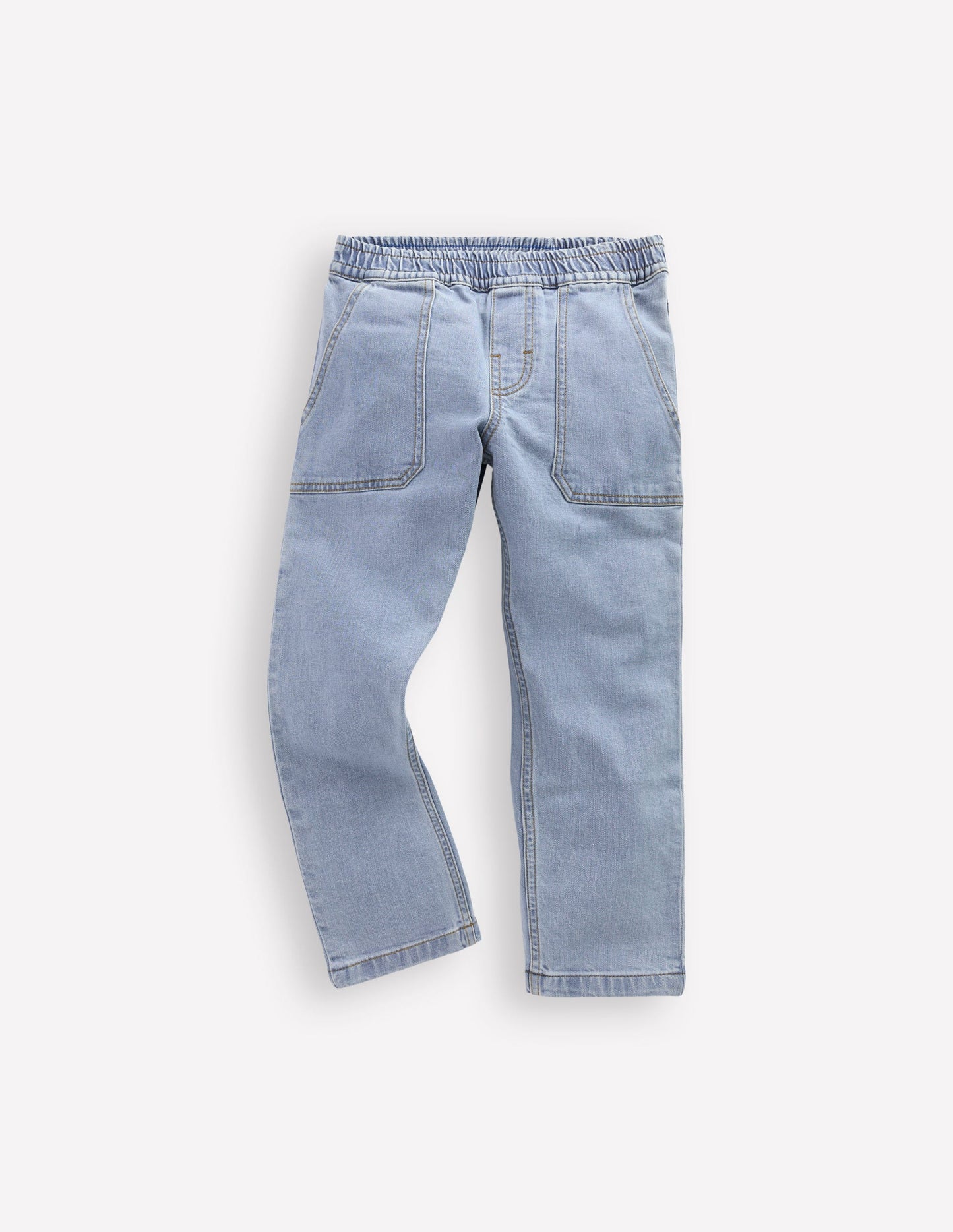 Jeanshose zum Hineinschlüpfen-Helle Waschung