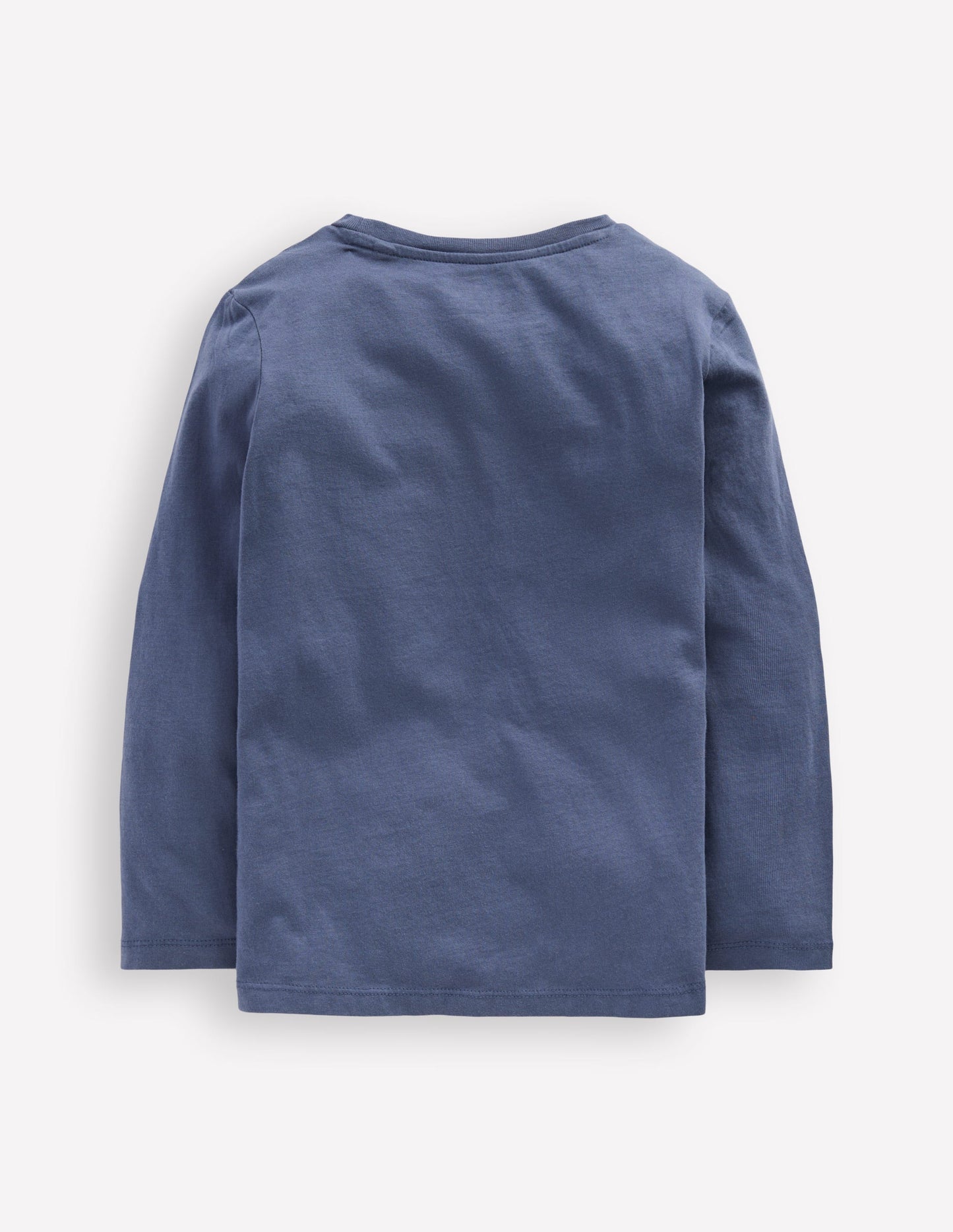 Langarmshirt aus Bouclé-Roboterblau Halloween